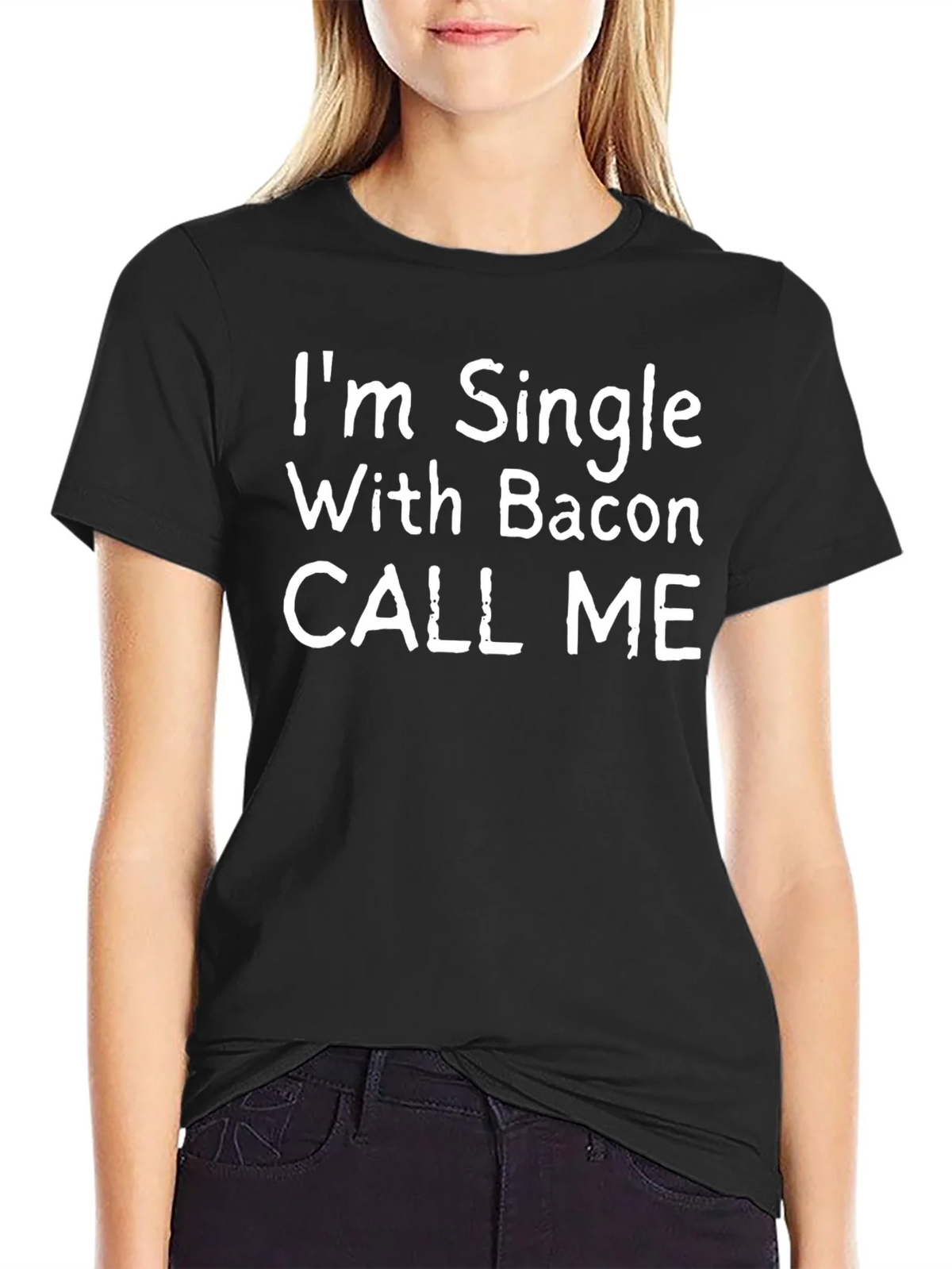 Funny Single With Bacon T-Shirt product image 2