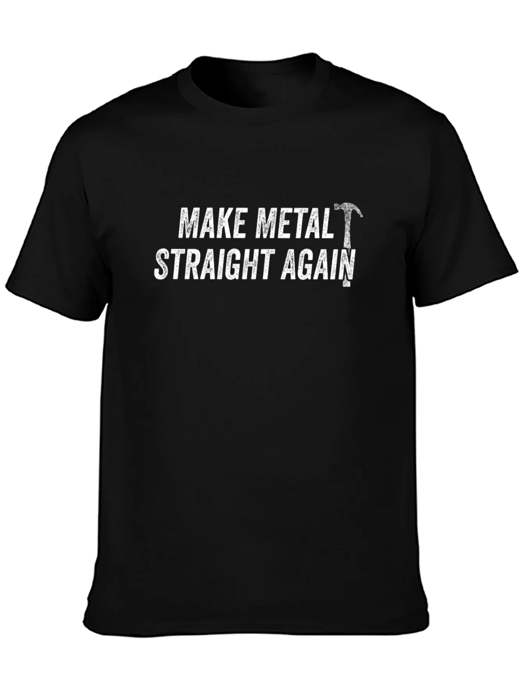 Make Metal Straight Again Graphic T-Shirt product image 3