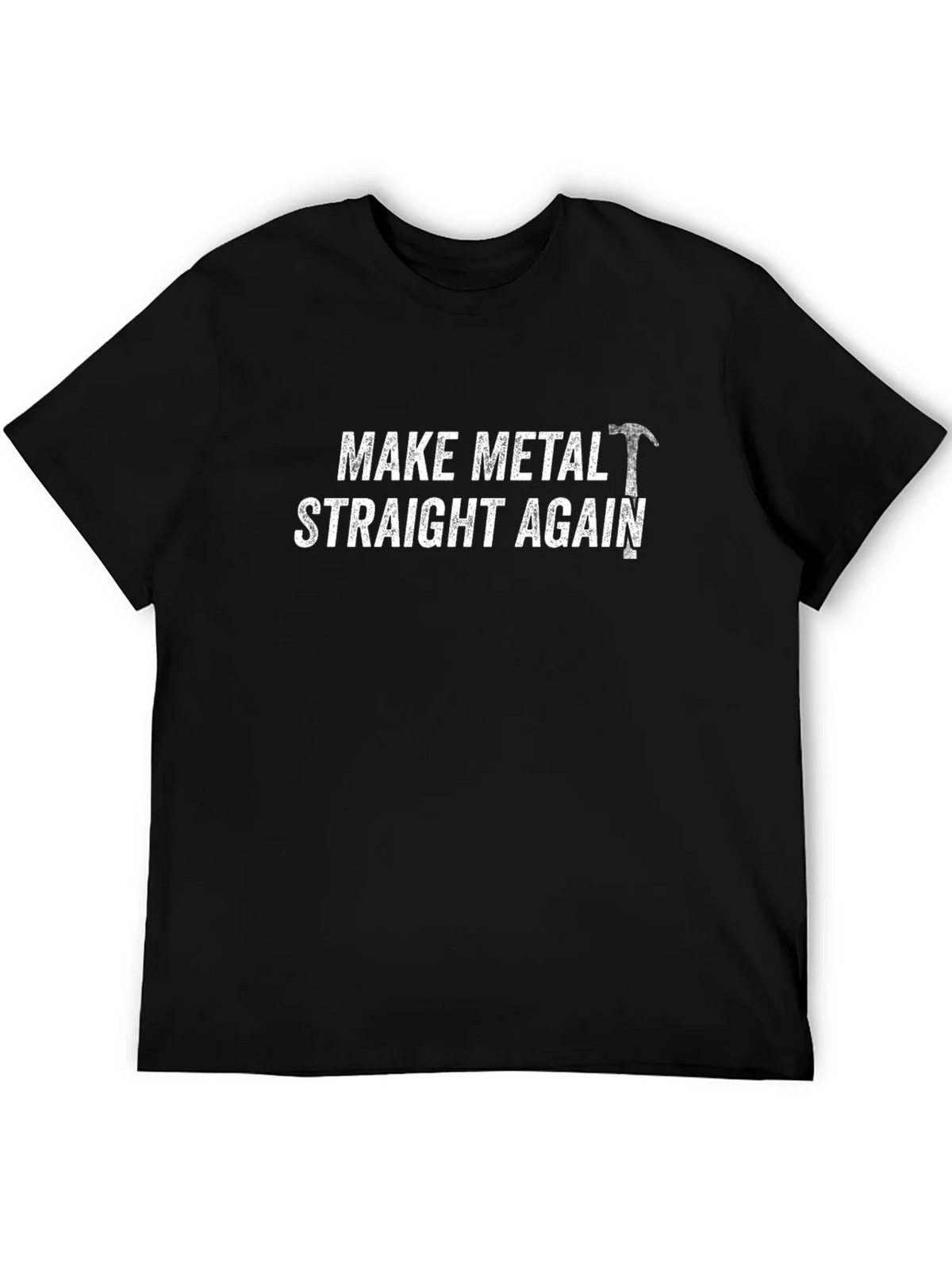 Make Metal Straight Again Graphic T-Shirt product image 4