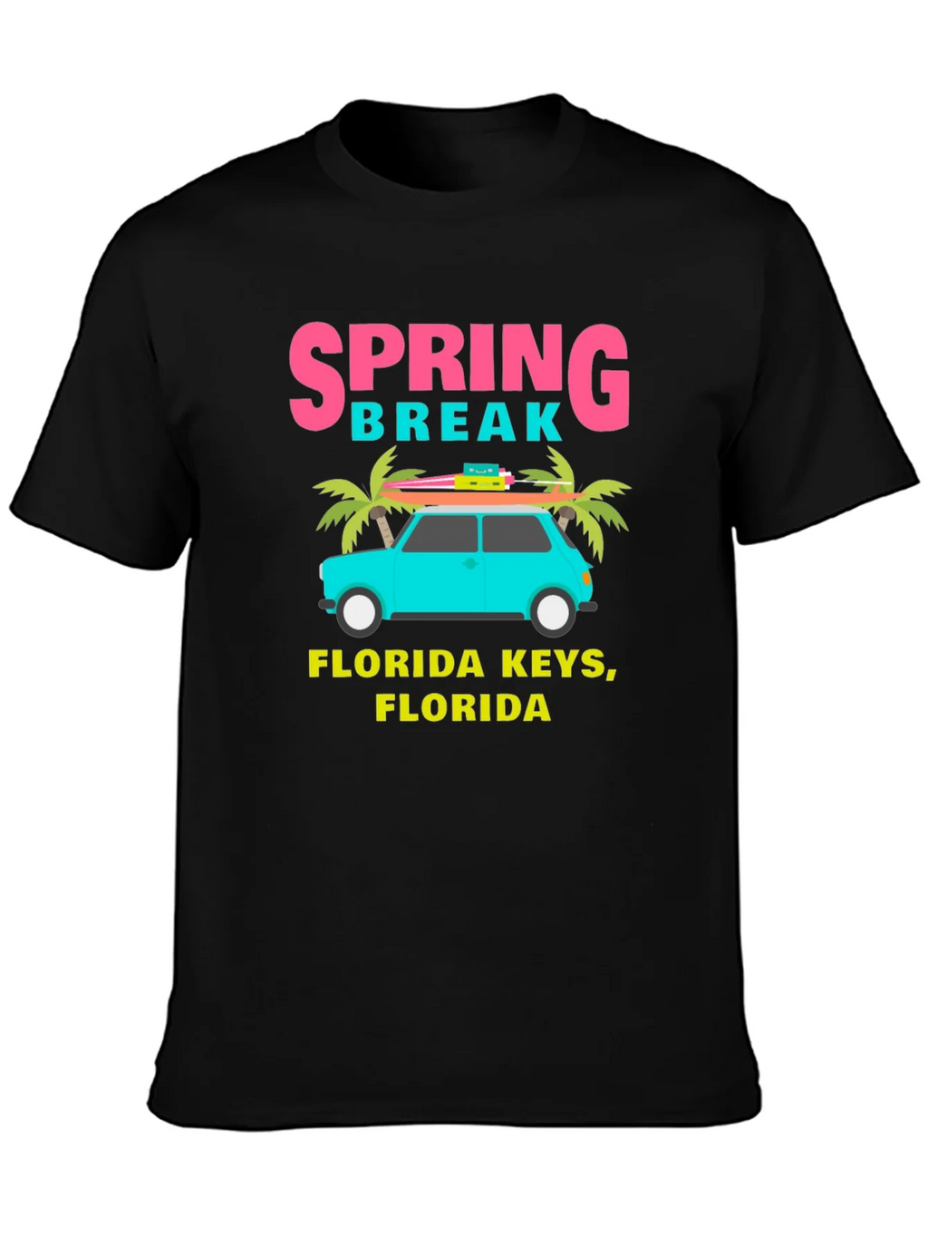 Spring Break Florida Keys T-Shirt product image 3