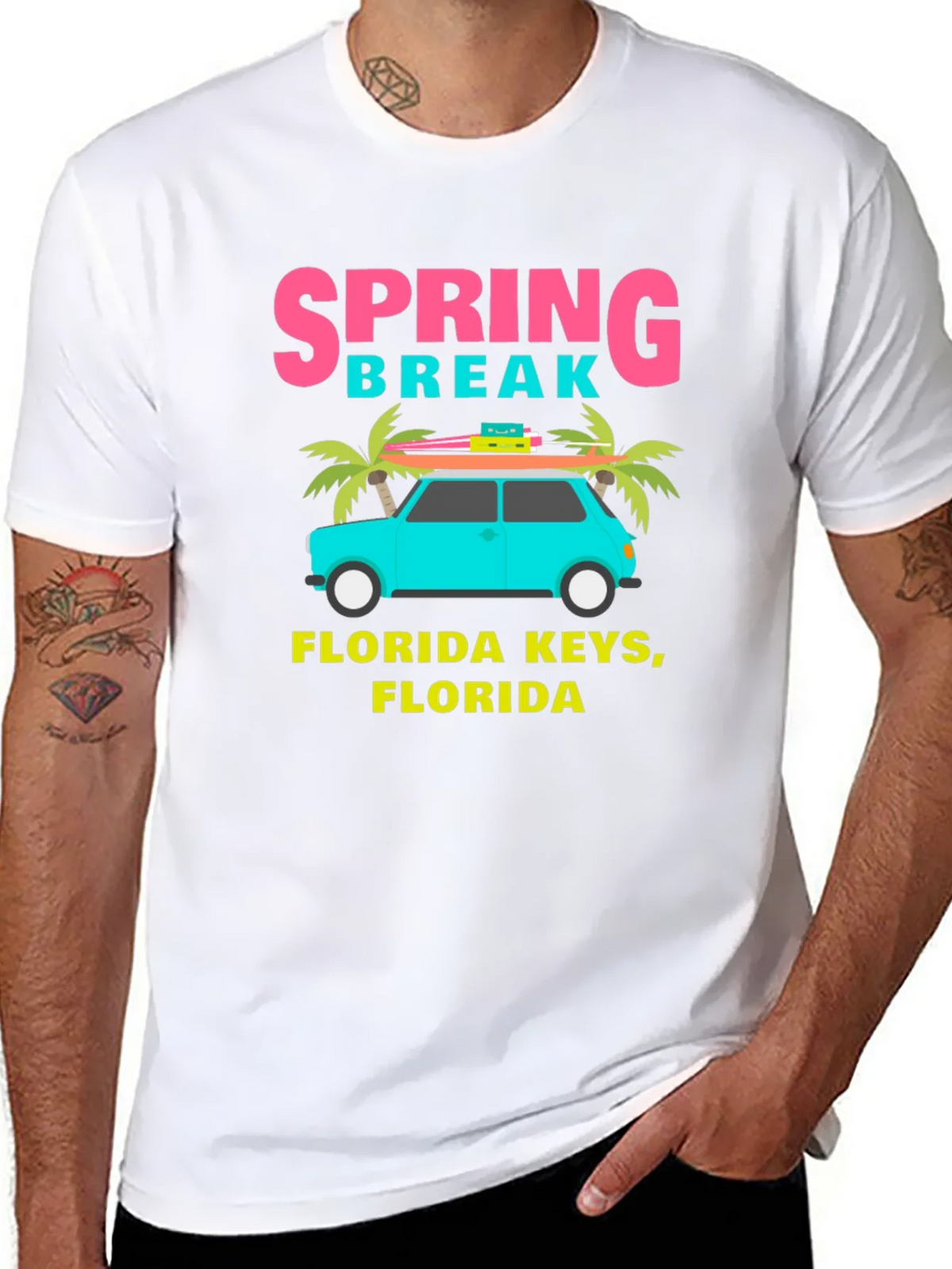 Spring Break Florida Keys T-Shirt product image 7