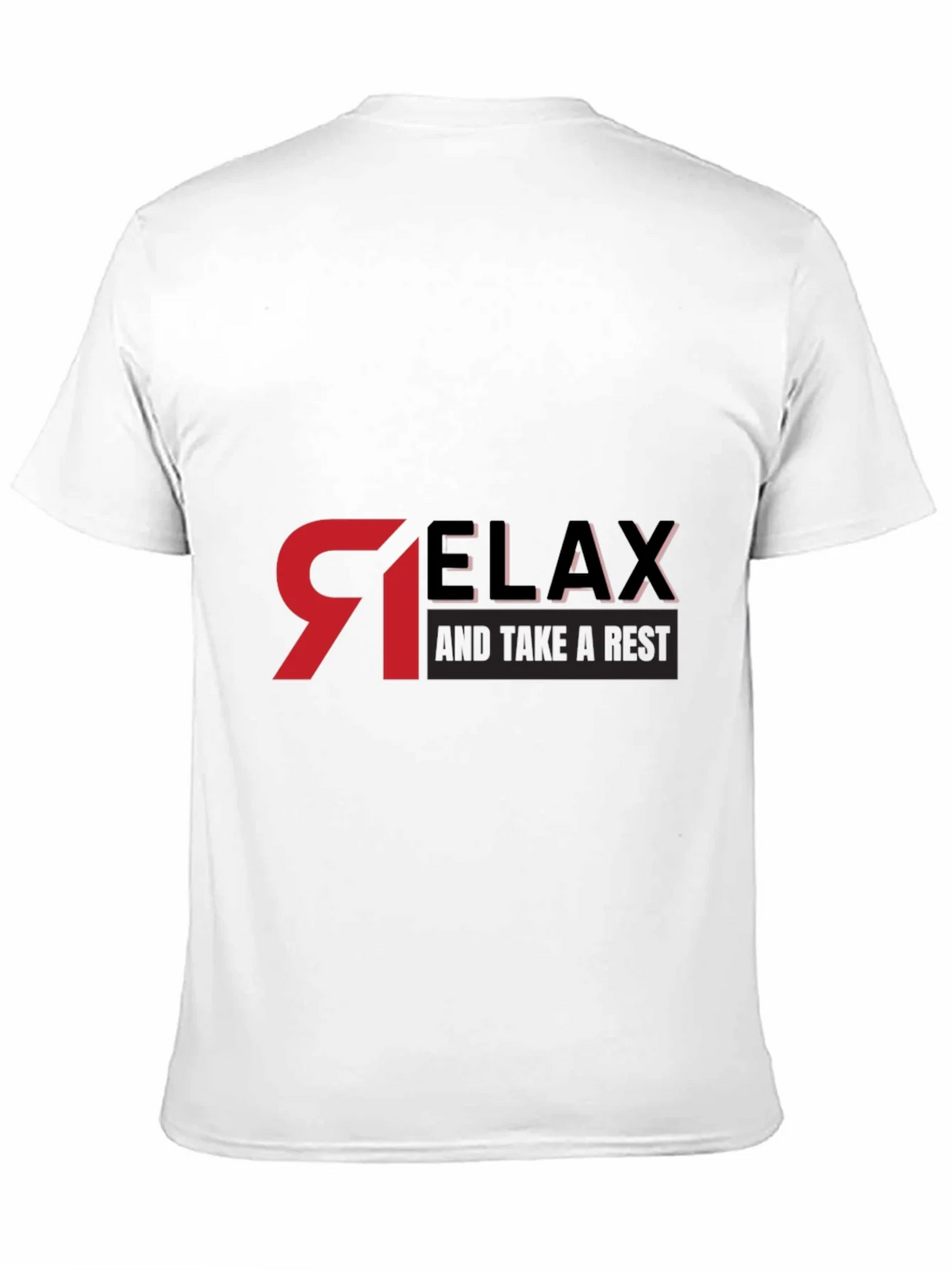 Relax Graphic Black T-Shirt - Casual Comfort product image 10