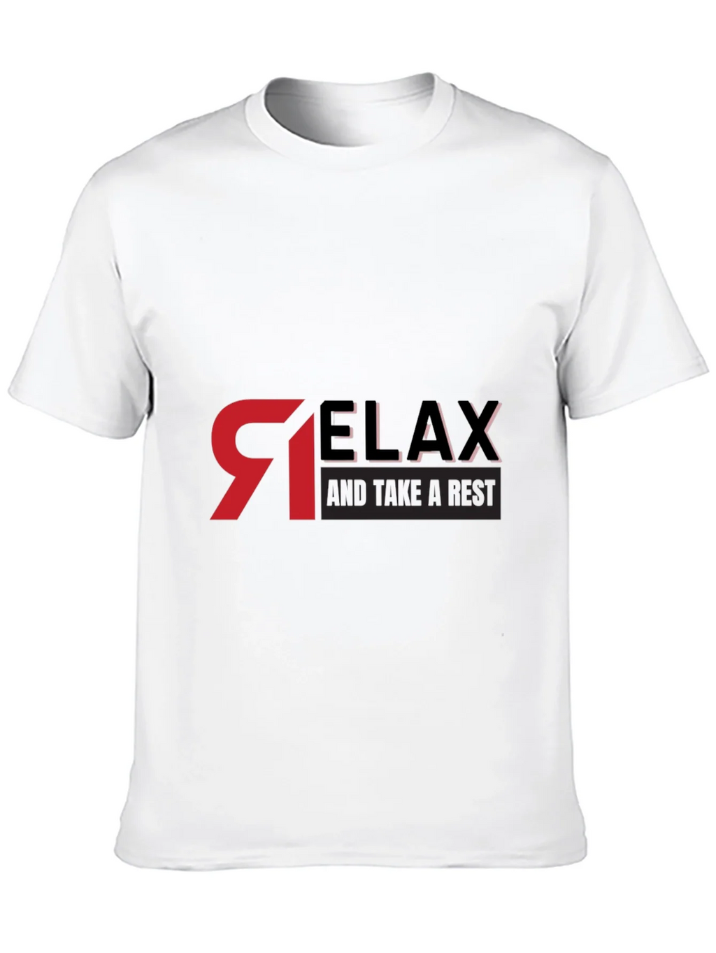 Relax Graphic Black T-Shirt - Casual Comfort product image 9