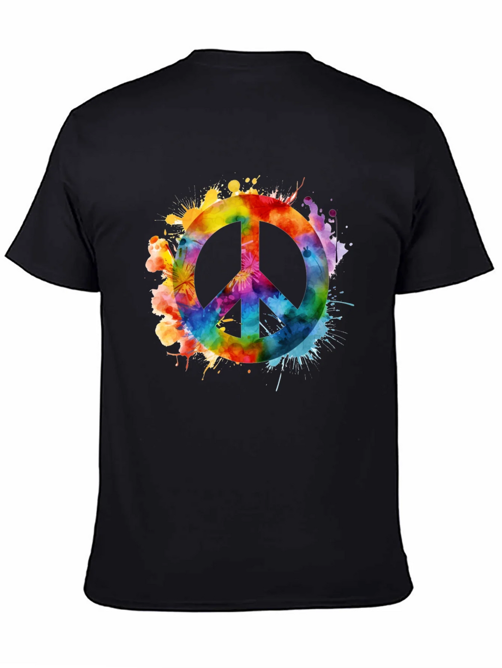 Rainbow Peace Sign T-Shirt product image 4