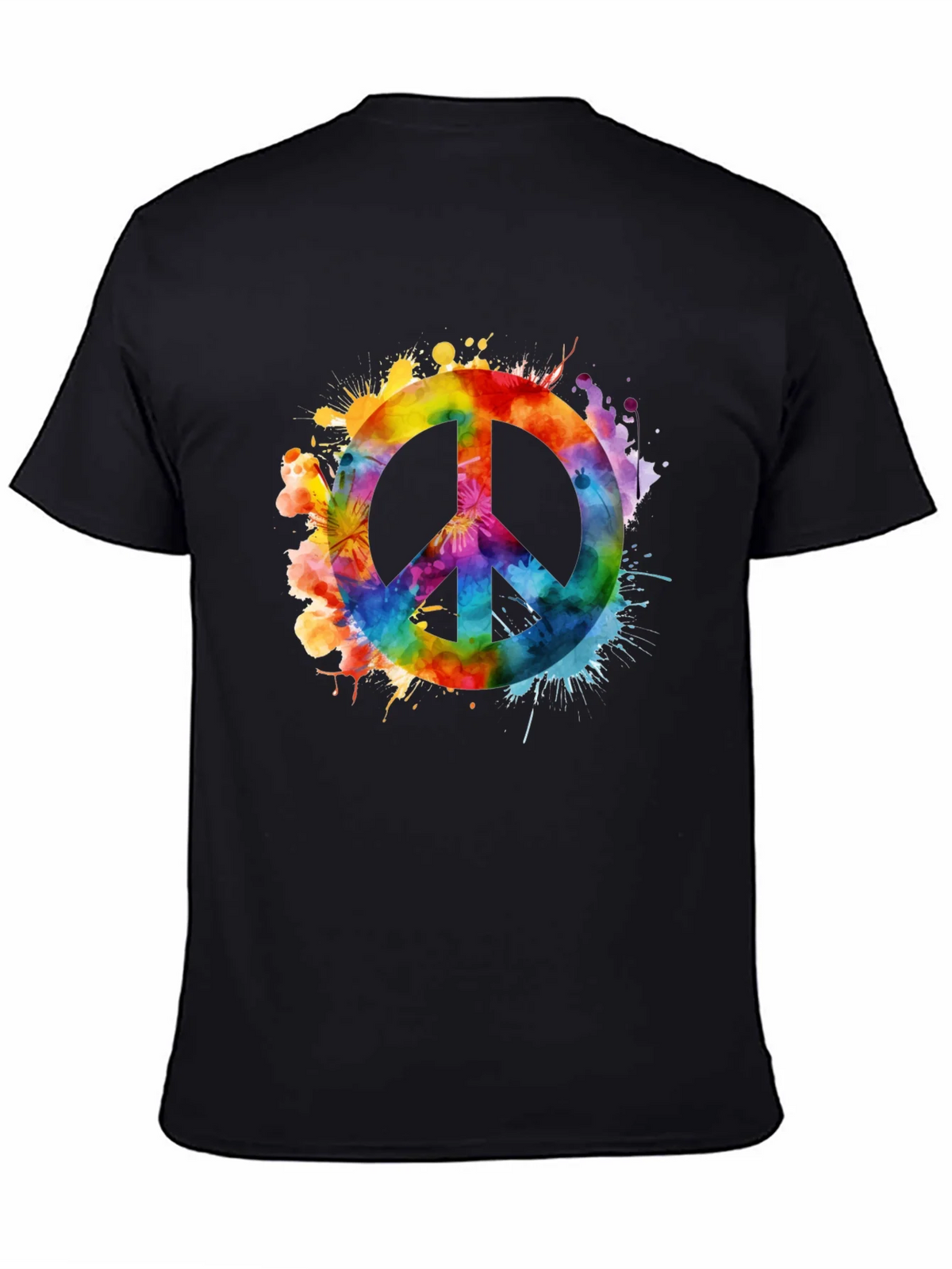 Rainbow Peace Sign T-Shirt product image 4