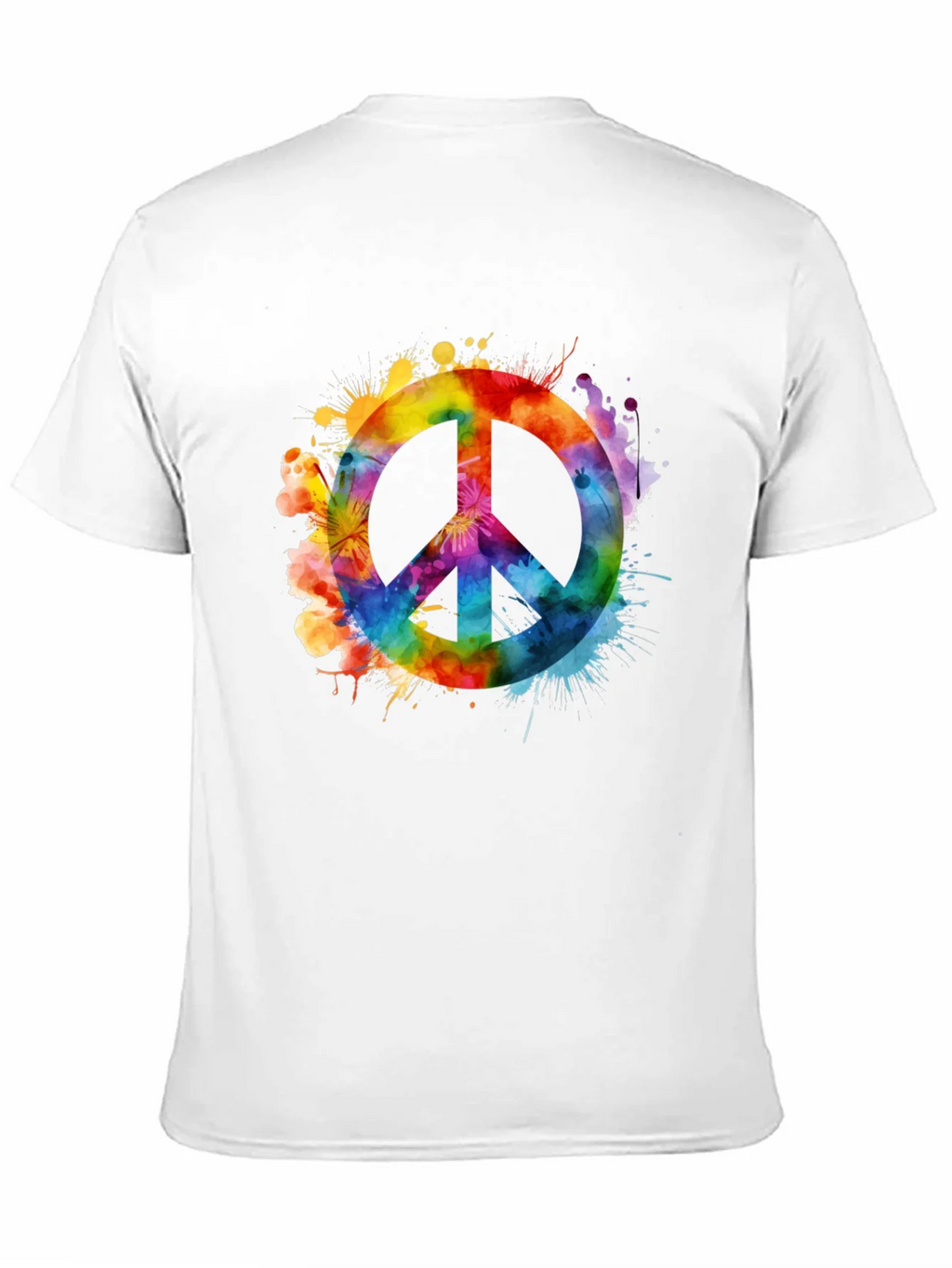 Rainbow Peace Sign T-Shirt product image 9