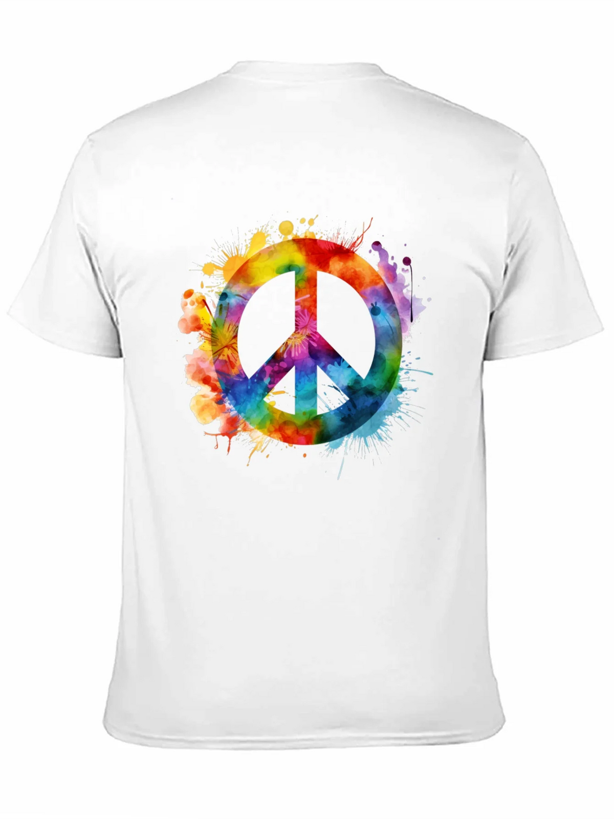 Rainbow Peace Sign T-Shirt product image 9