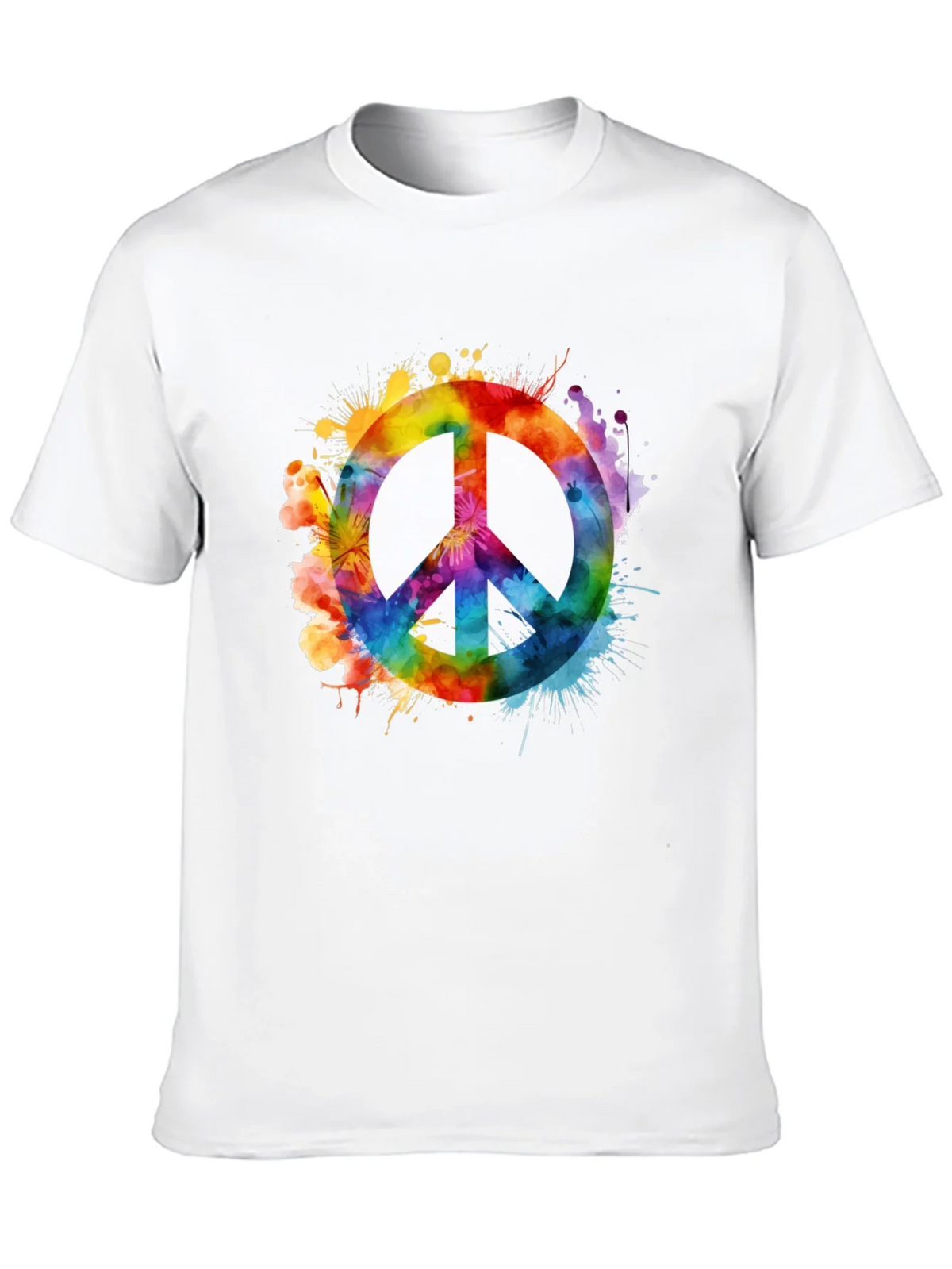 Rainbow Peace Sign T-Shirt product image 8