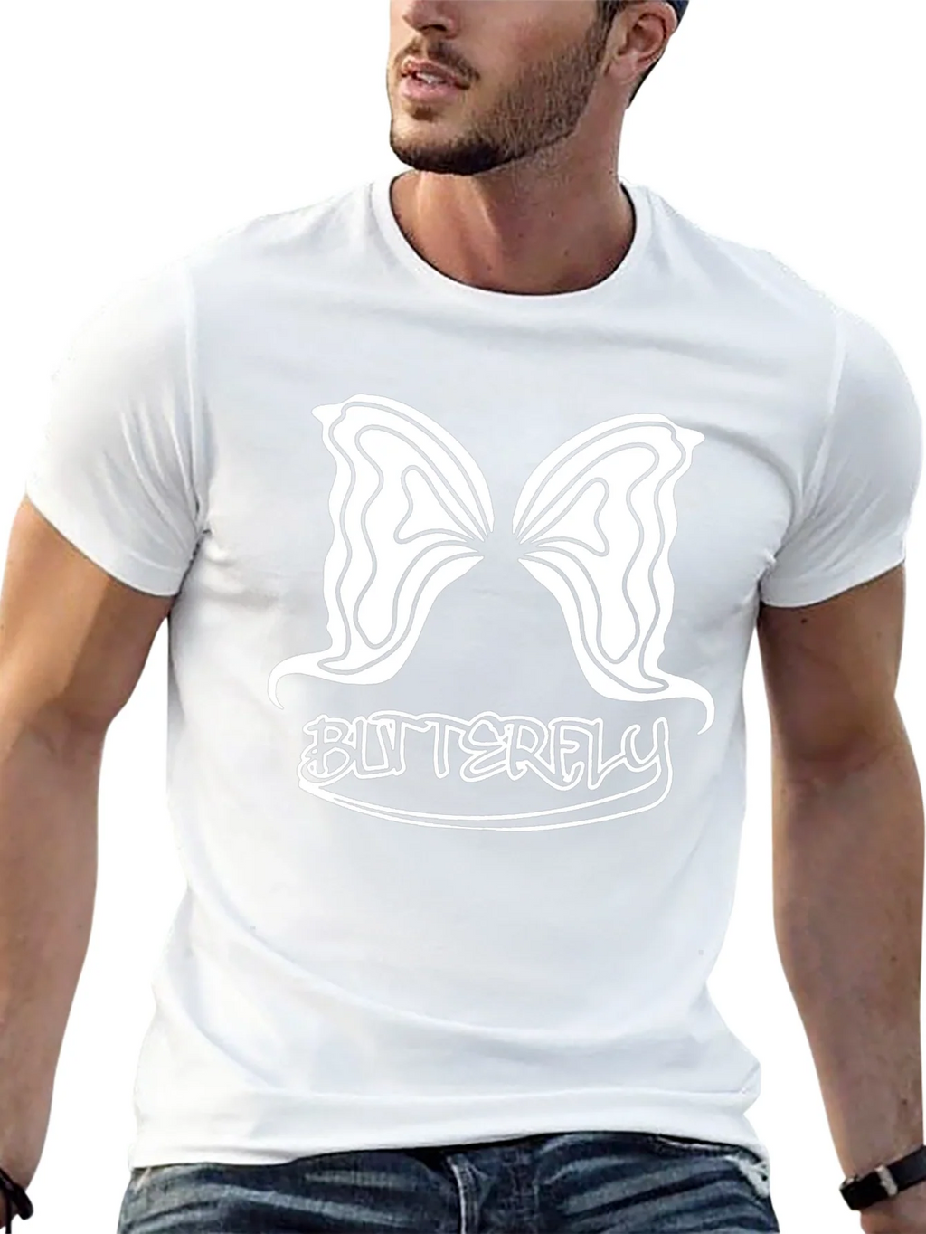 Butterfly Graphic Tee - Stylish Black Cotton Shirt product image 9