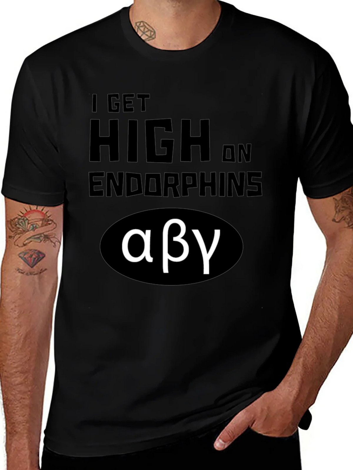 Endorphin High Novelty Graphic T-Shirt product image 1