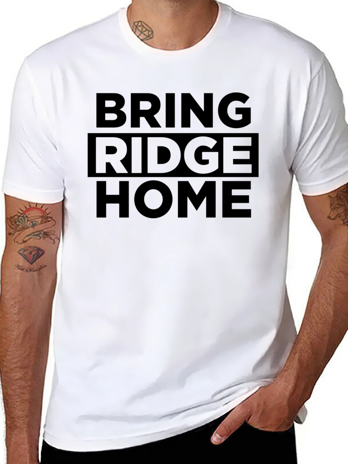 Bring Ridge Home Graphic Tee - Soft Cotton Unisex T-Shirt product image 6