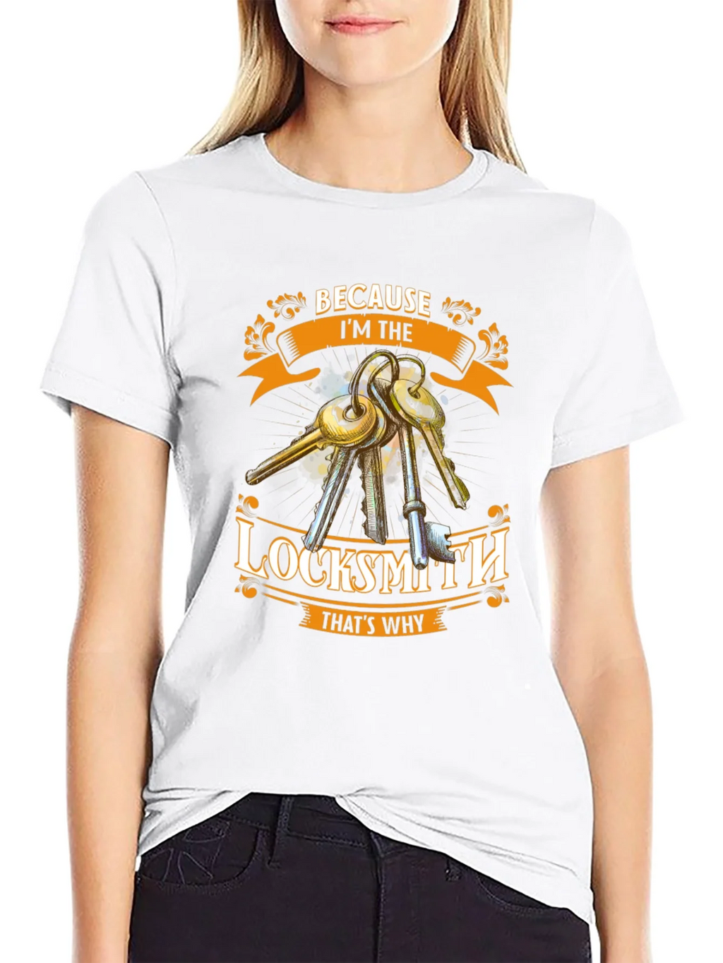 Locksmith T-Shirt - Because Im The Thats Why product image 8