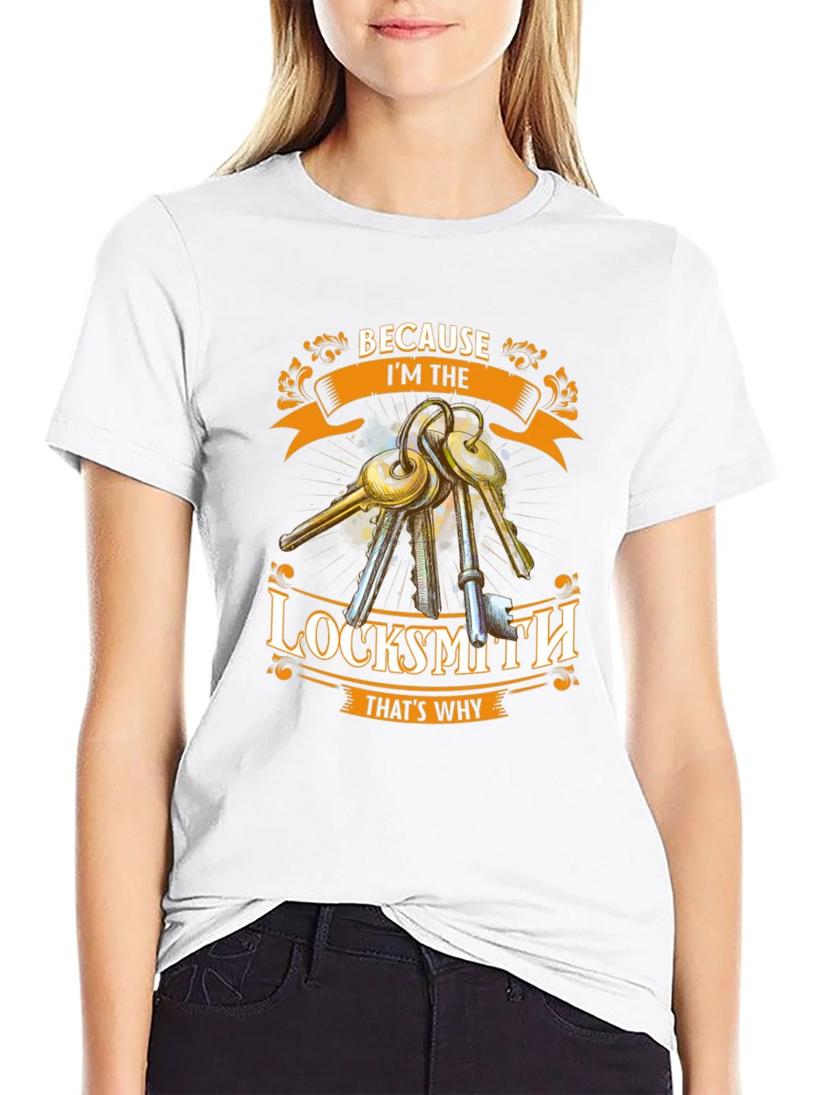 Locksmith T-Shirt - Because Im The Thats Why product image 8
