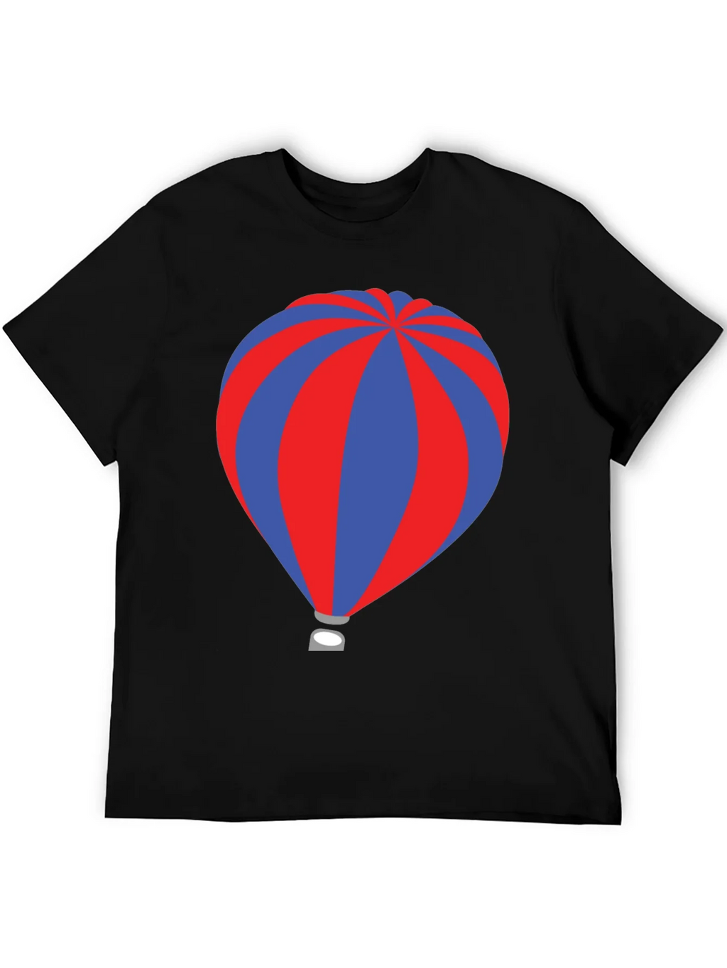 Striped Hot Air Balloon Graphic Tee product image 5