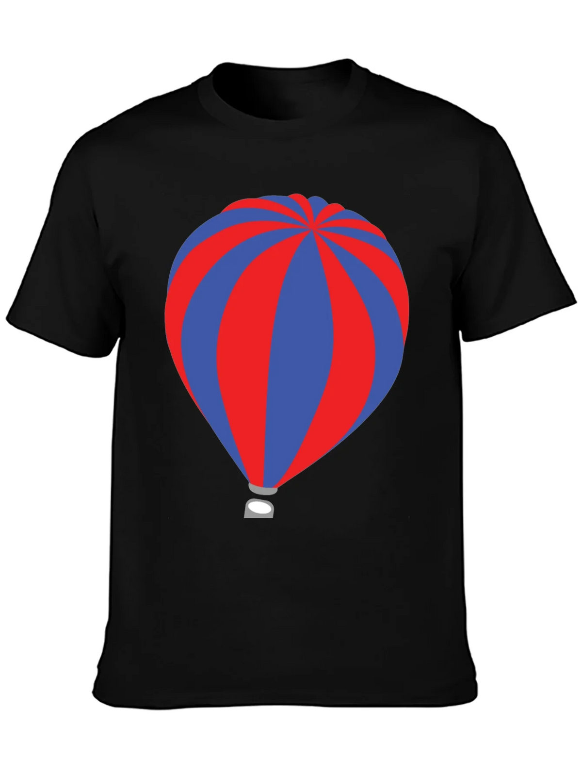 Striped Hot Air Balloon Graphic Tee product image 3