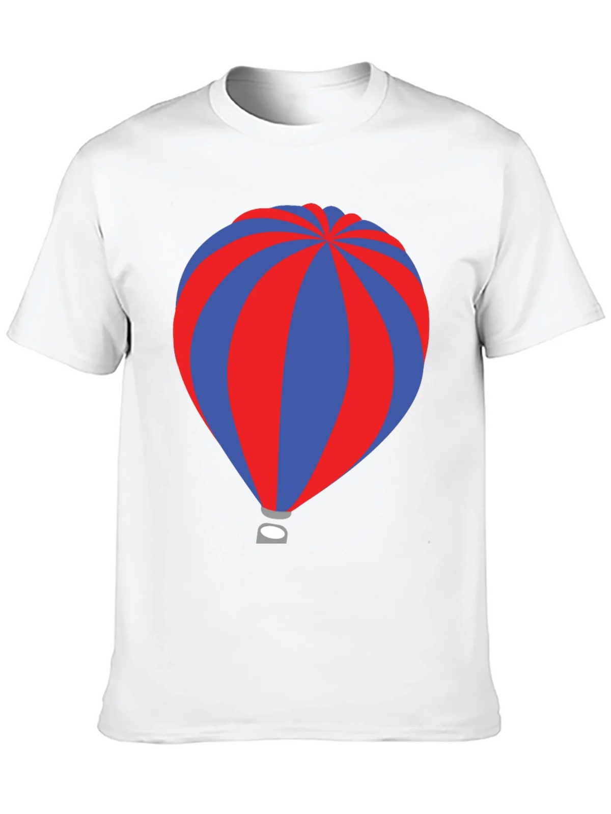 Striped Hot Air Balloon Graphic Tee product image 9