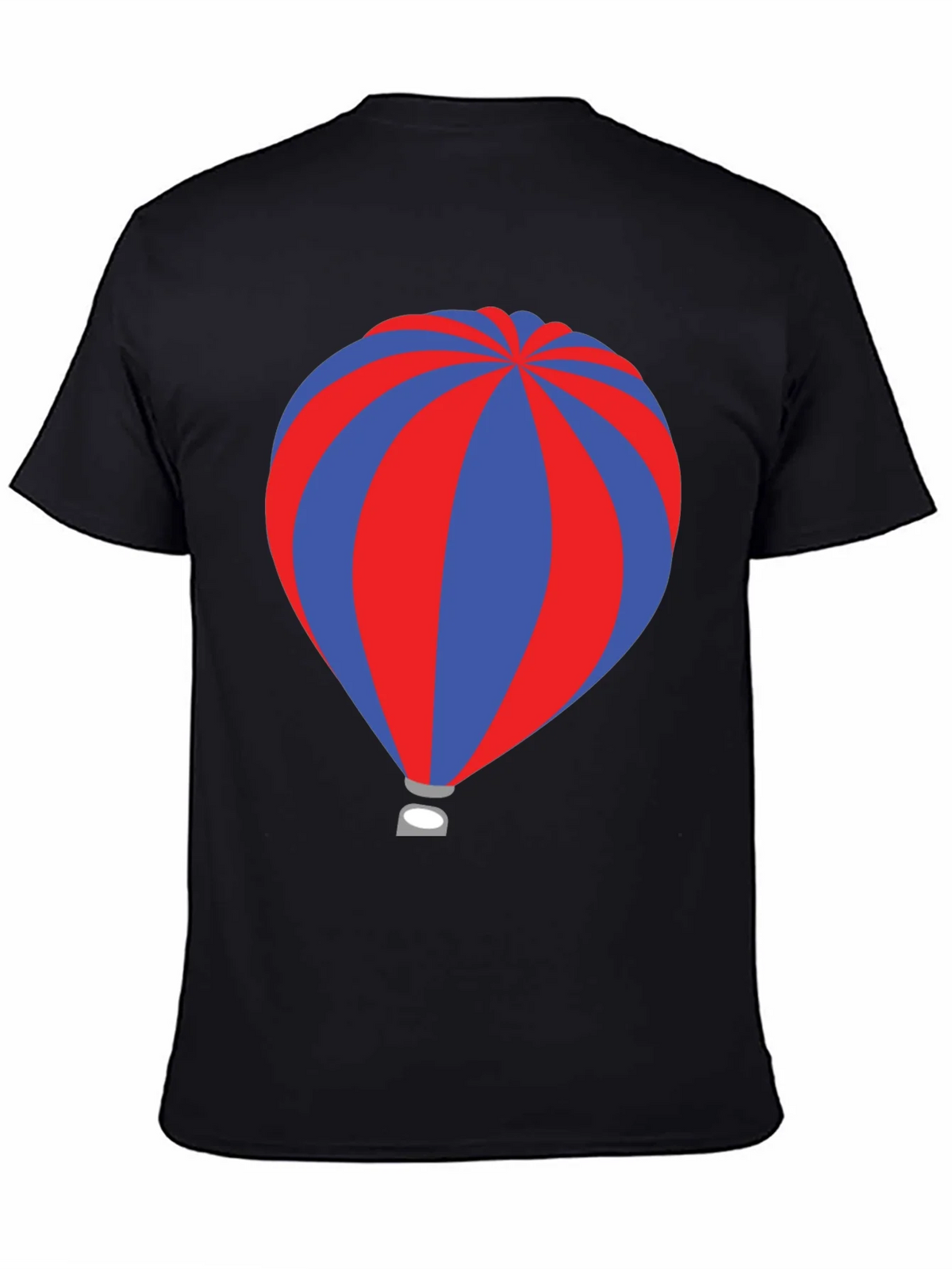 Striped Hot Air Balloon Graphic Tee product image 4