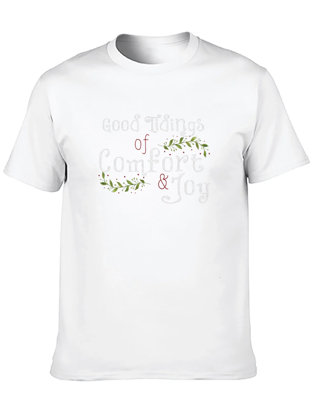 Good Tidings of Comfort & Joy Black T-Shirt product image 9
