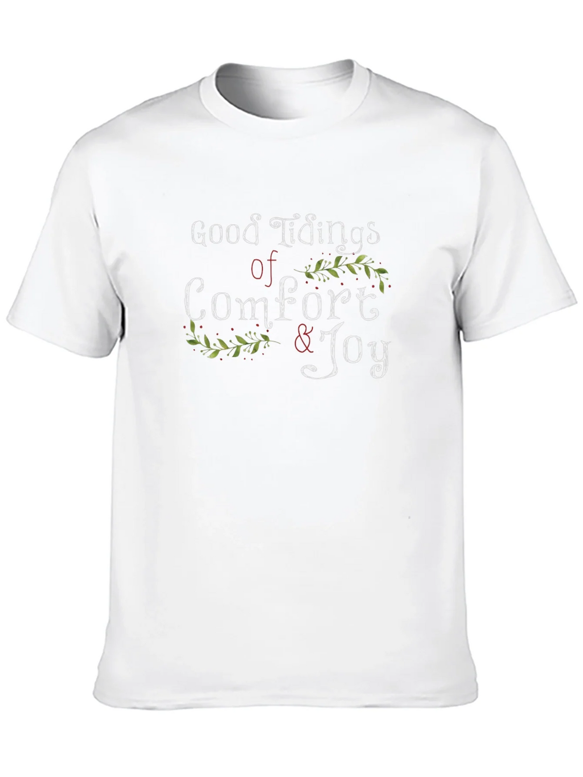 Good Tidings of Comfort & Joy Black T-Shirt product image 9