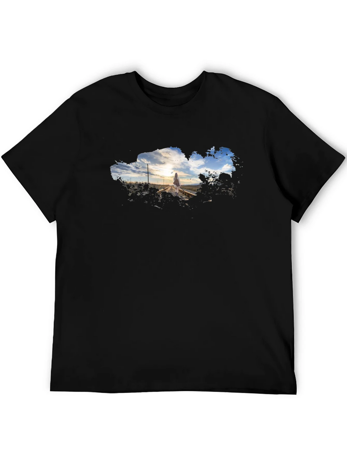 Railway Sunset T-Shirt product image 5