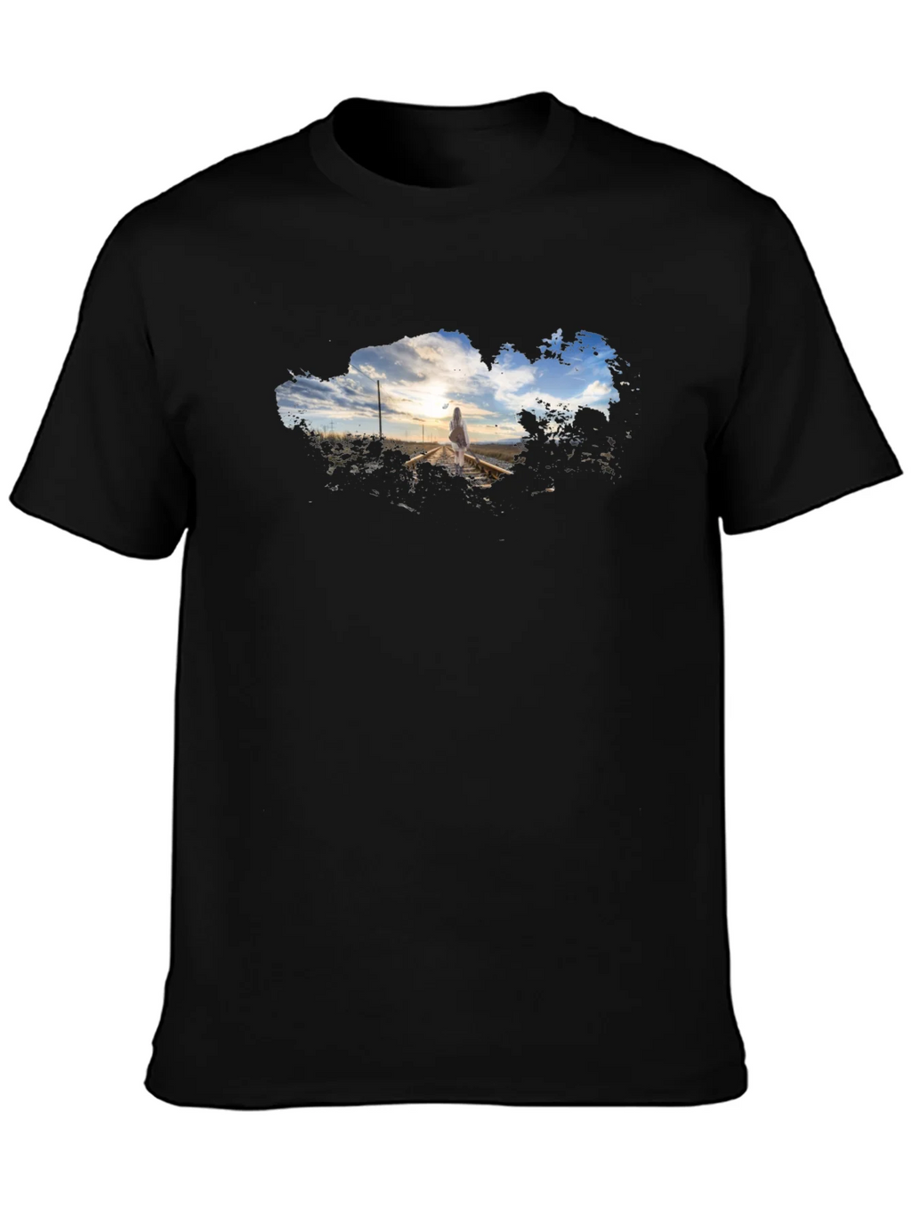 Railway Sunset T-Shirt product image 3