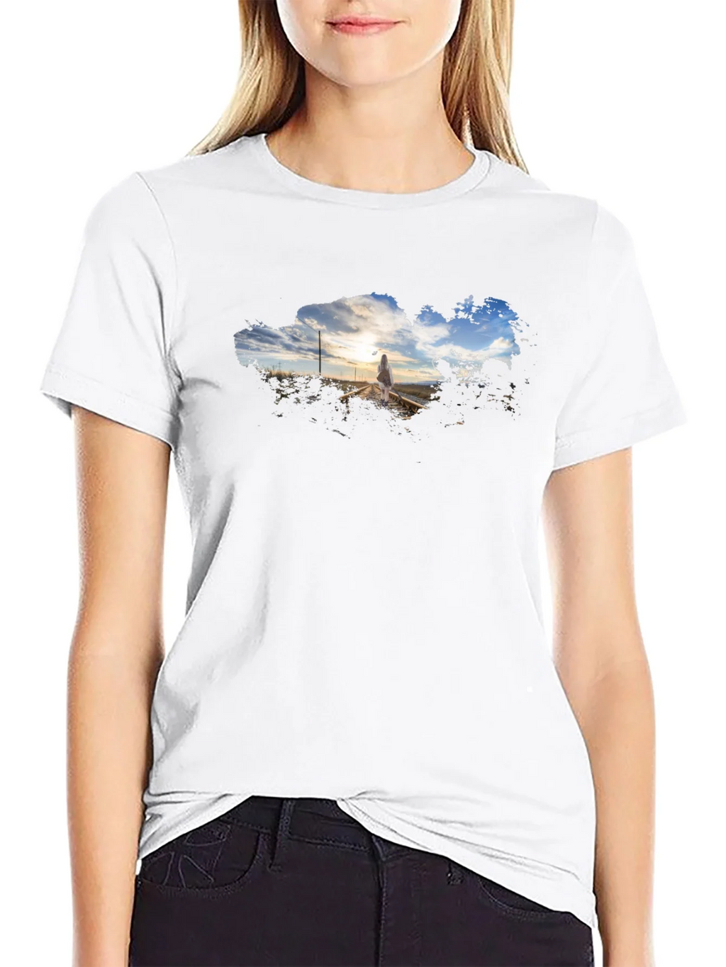Railway Sunset T-Shirt product image 8