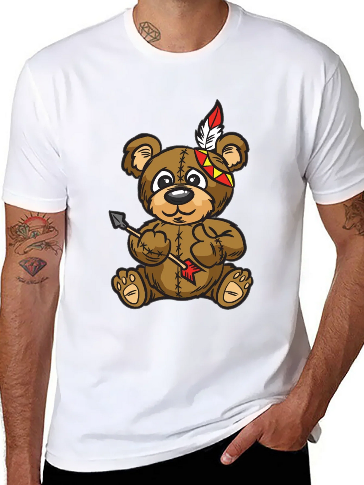 Teddy Bear Arrow T-Shirt product image 7