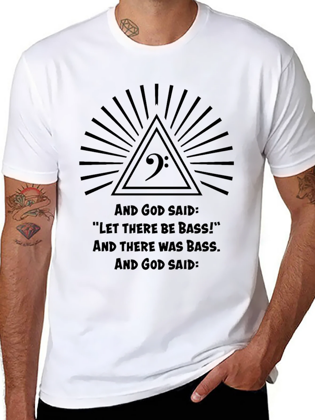 Bass Music T-Shirt - Let There Be product image 6