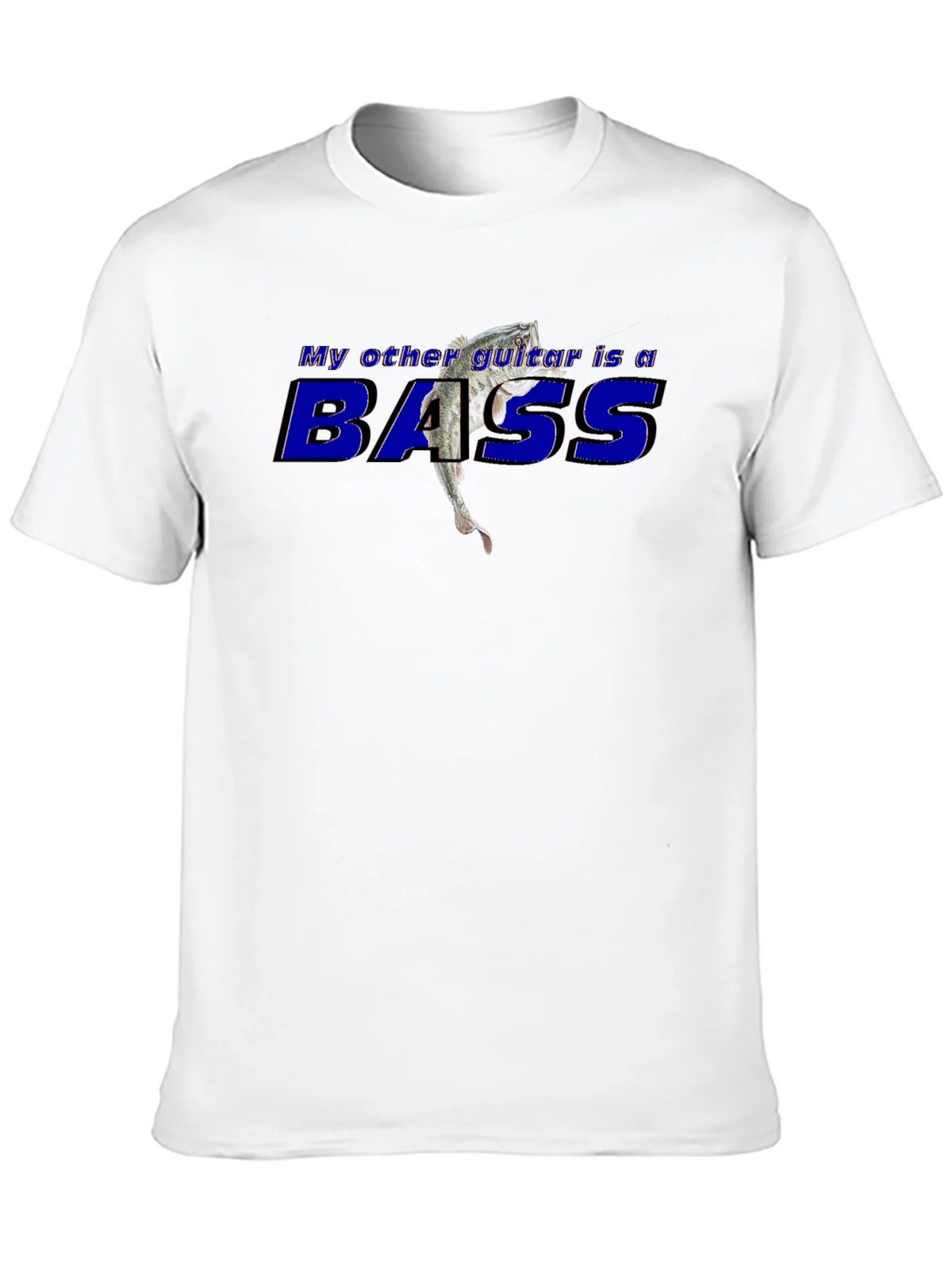 My Other Guitar is a Bass Graphic T-Shirt product image 9