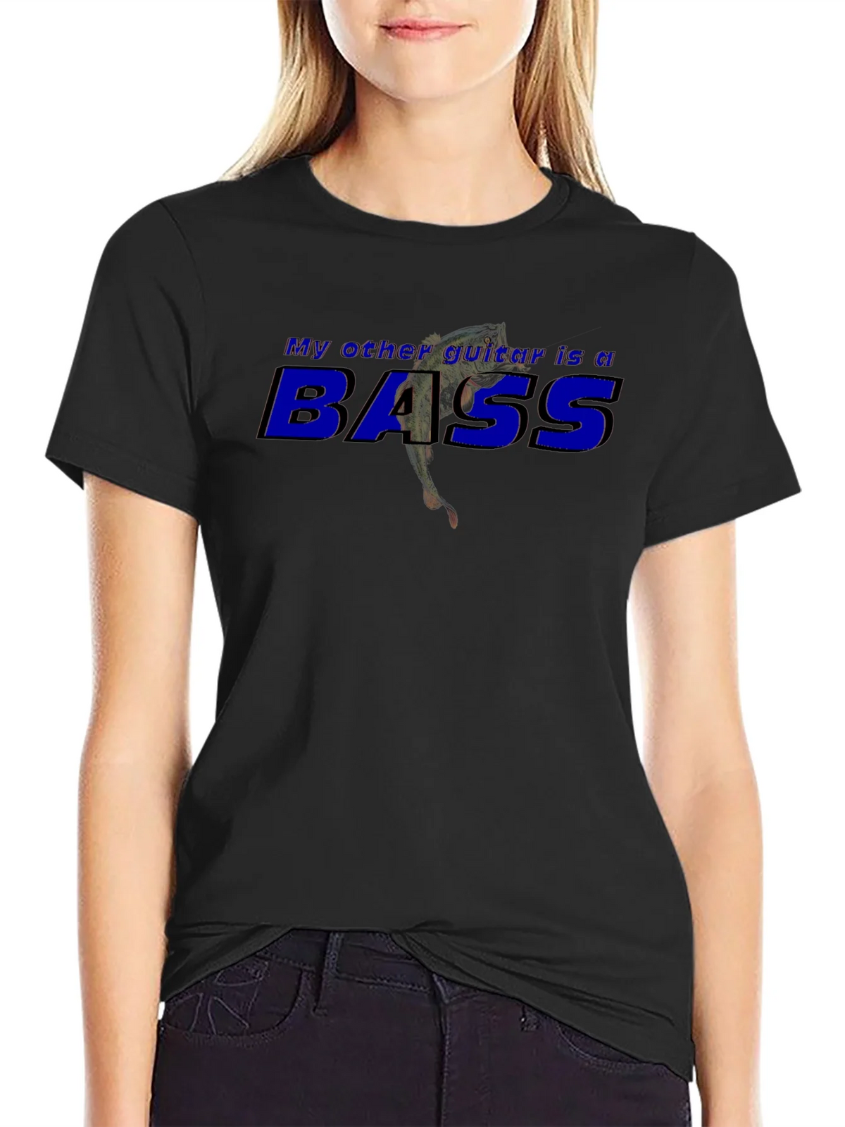 My Other Guitar is a Bass Graphic T-Shirt product image 2