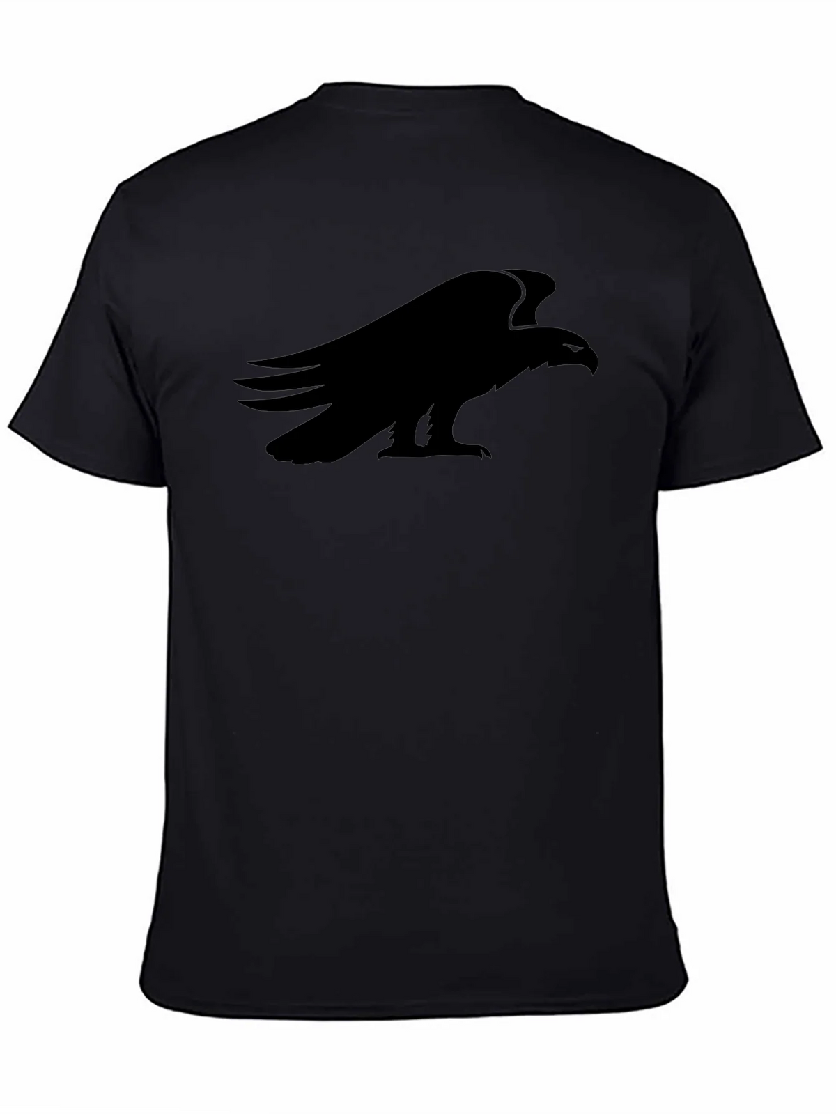 Black Eagle Graphic T-Shirt - Mens Casual Tee product image 3