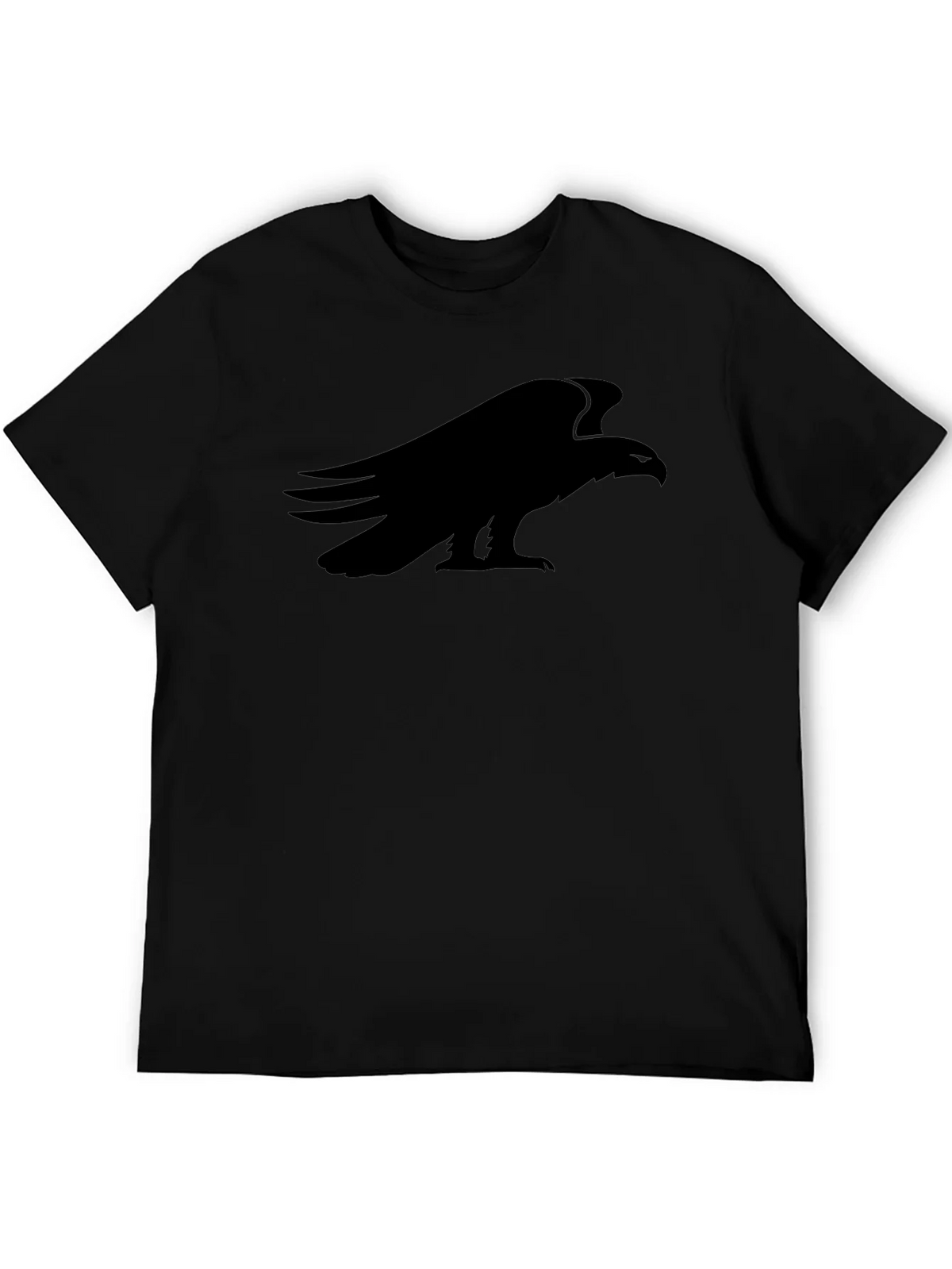 Black Eagle Graphic T-Shirt - Mens Casual Tee product image 4