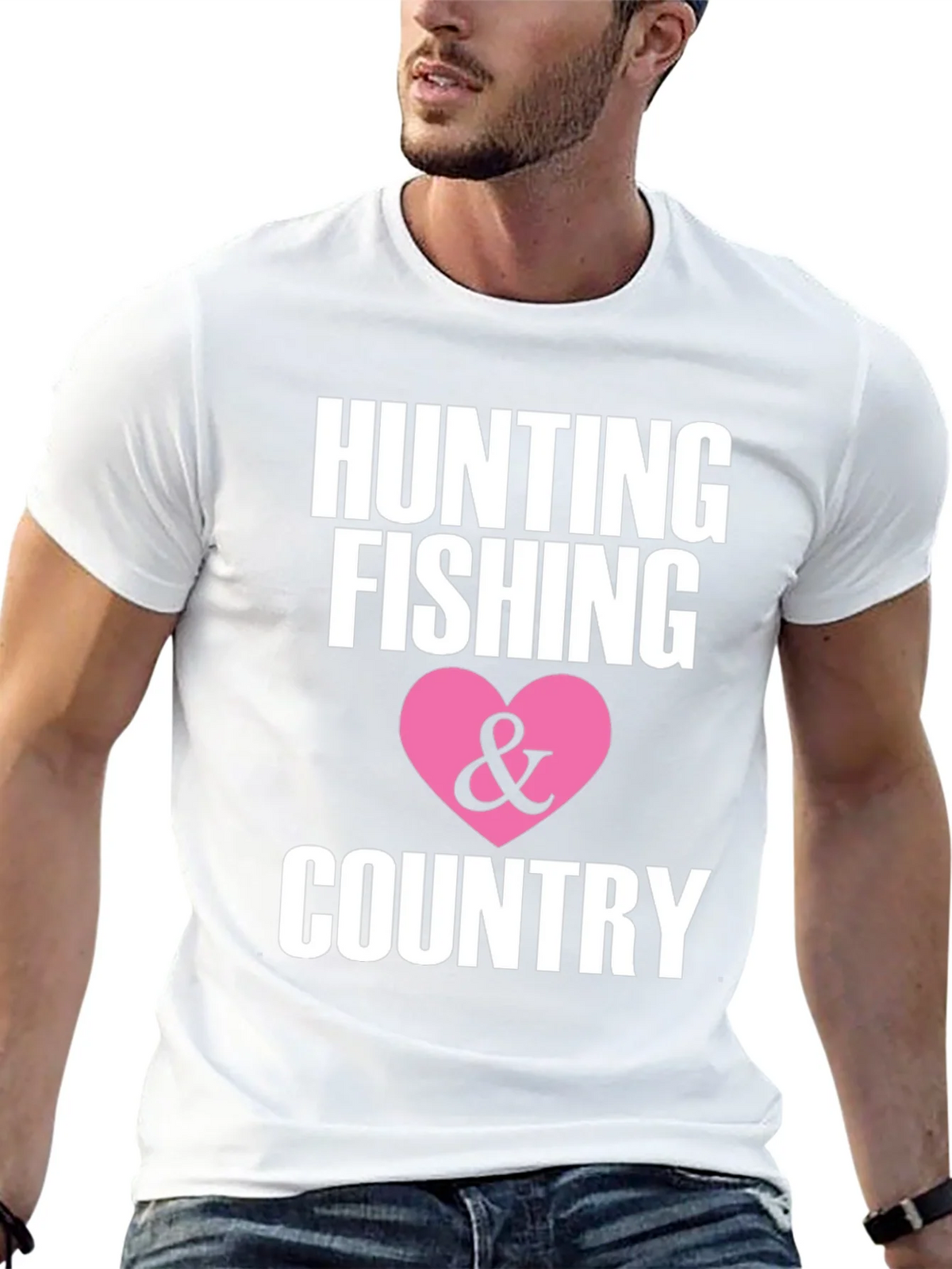 Hunting Fishing Country Graphic Tee product image 12