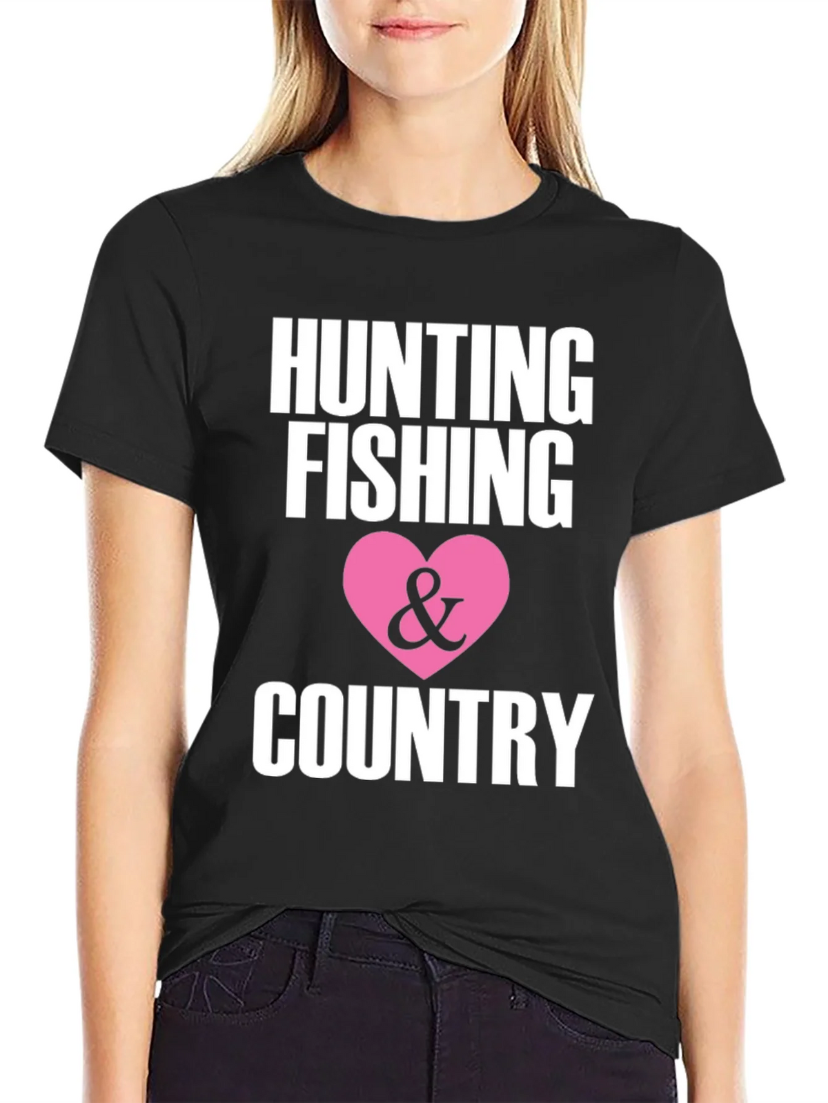 Hunting Fishing Country Graphic Tee product image 2