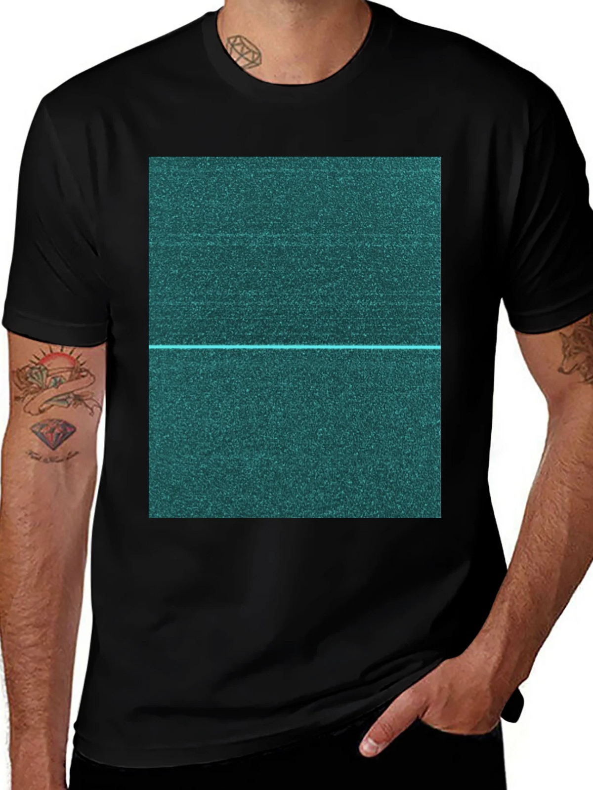 Abstract Graphic Tee - Modern Print T-Shirt product image 1