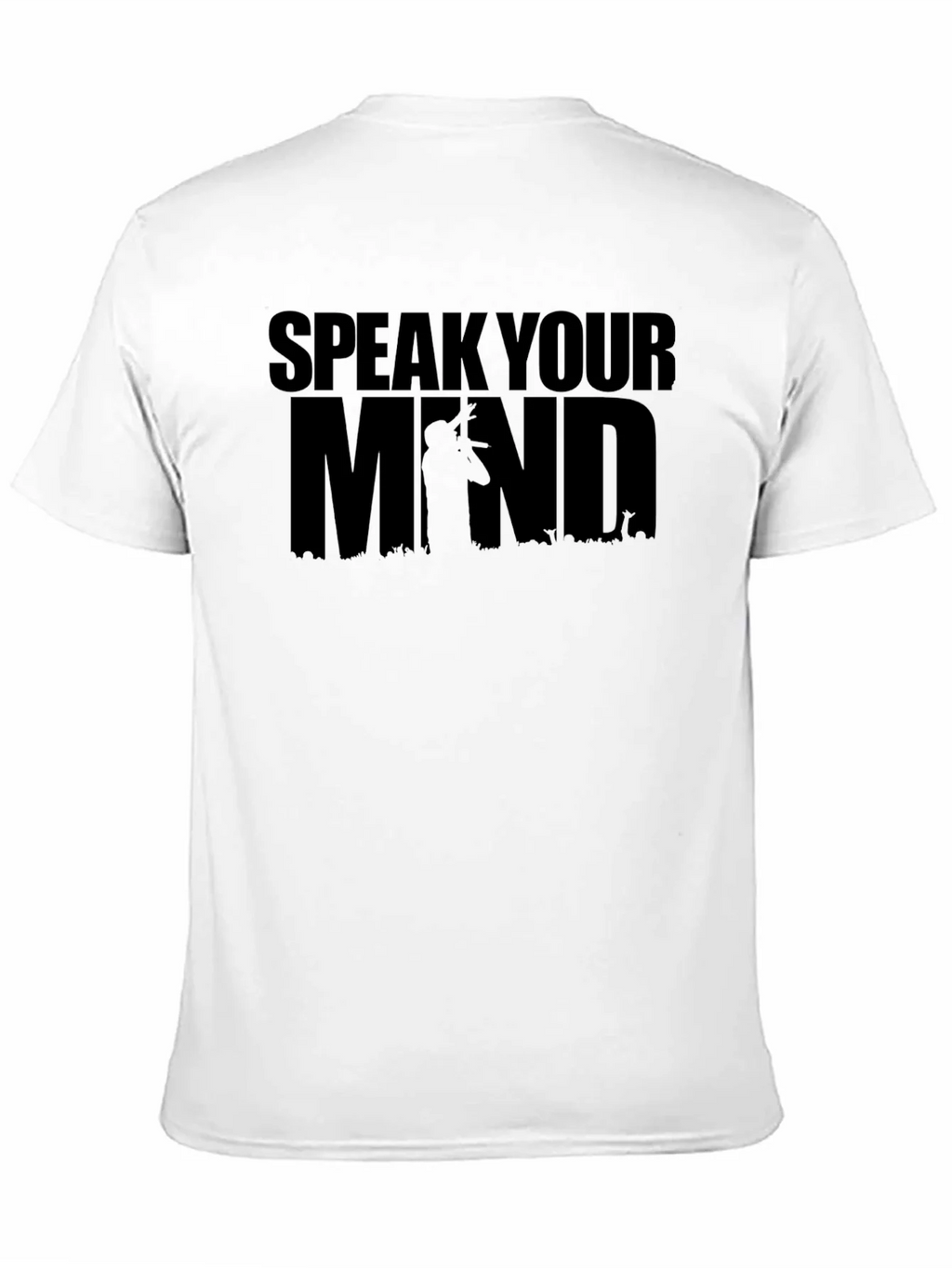 Speak Your Mind Graphic T-Shirt - Black product image 10