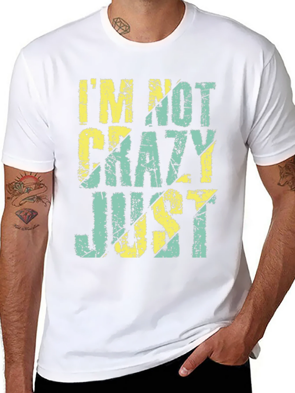 Im Not Crazy Just T-Shirt product image 7