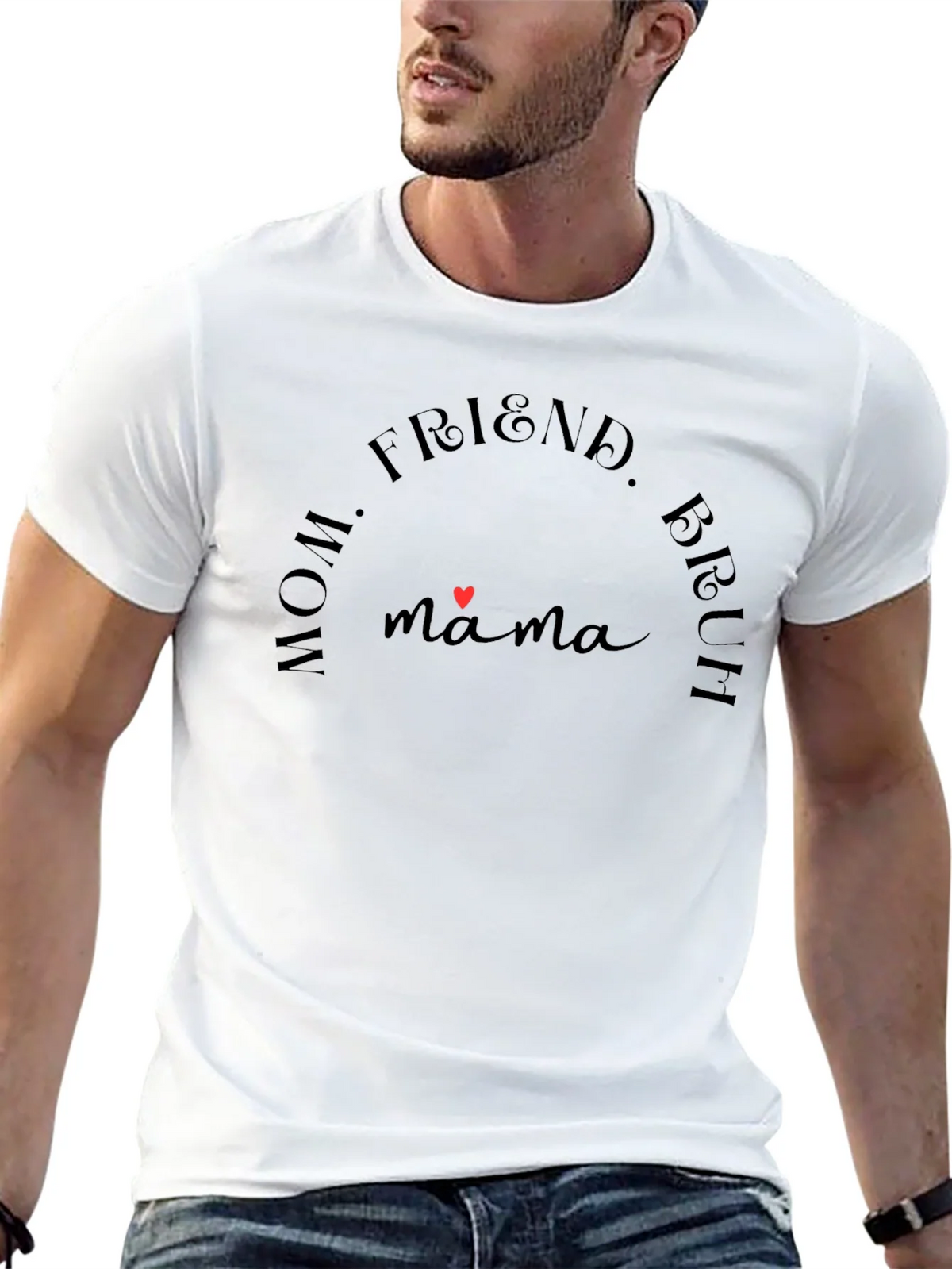 Mama Bear T-Shirt - Mom Friend Bruh Tee product image 12