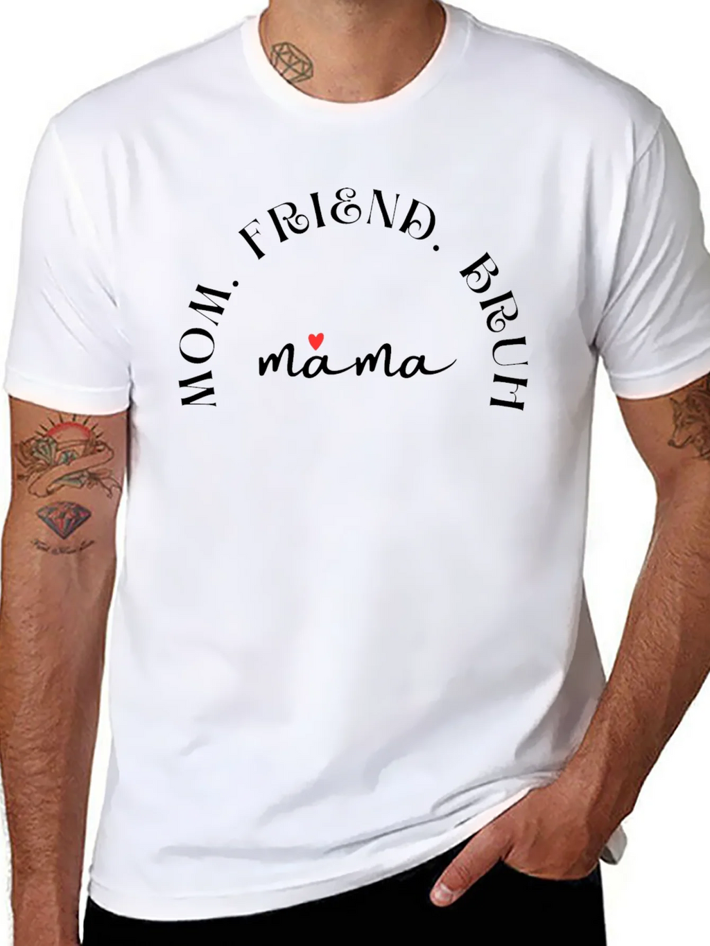 Mama Bear T-Shirt - Mom Friend Bruh Tee product image 7