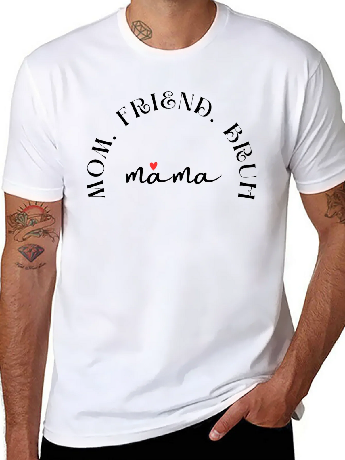 Mama Bear T-Shirt - Mom Friend Bruh Tee product image 7