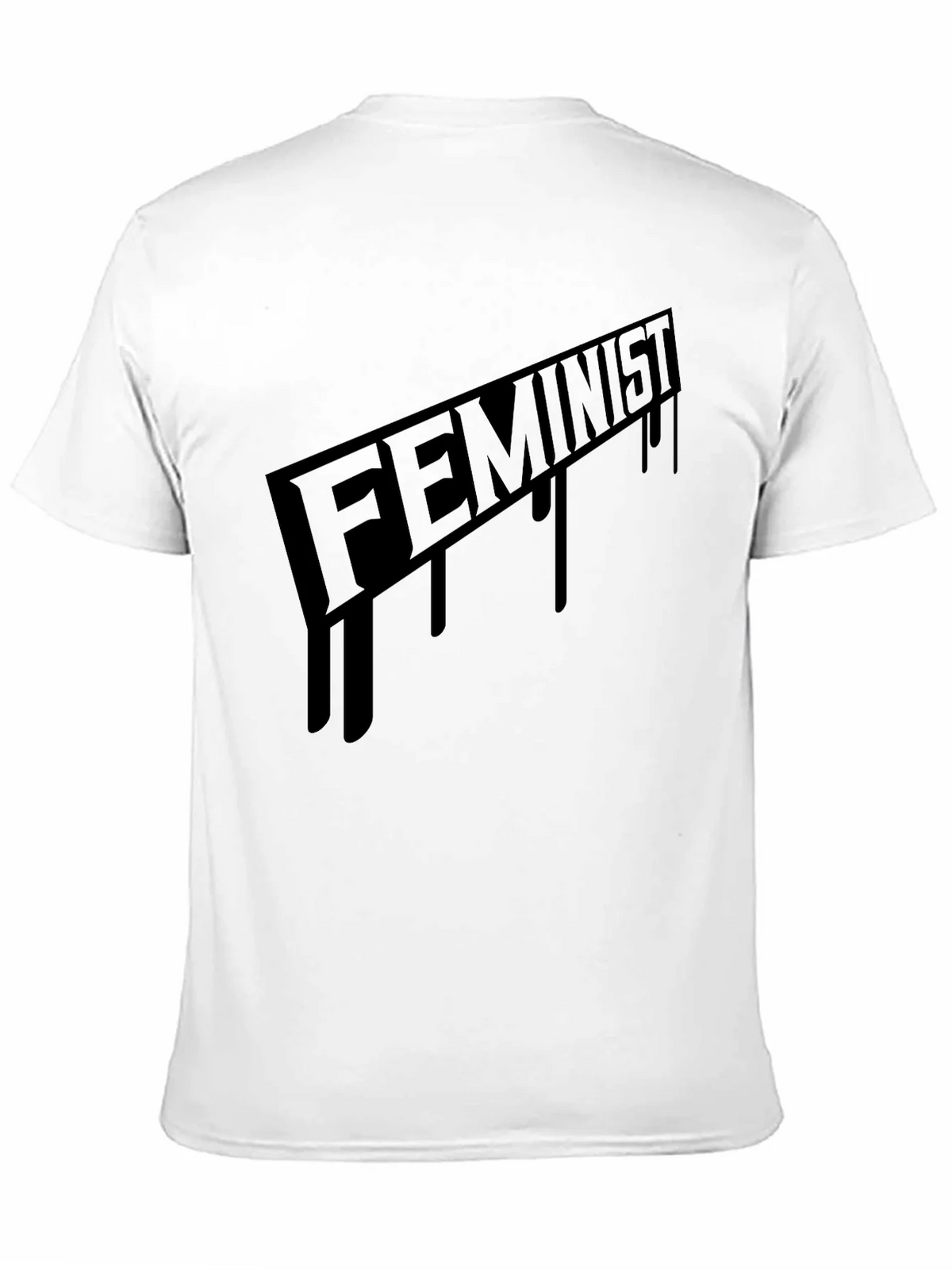 Feminist Graphic Print Black T-Shirt product image 10