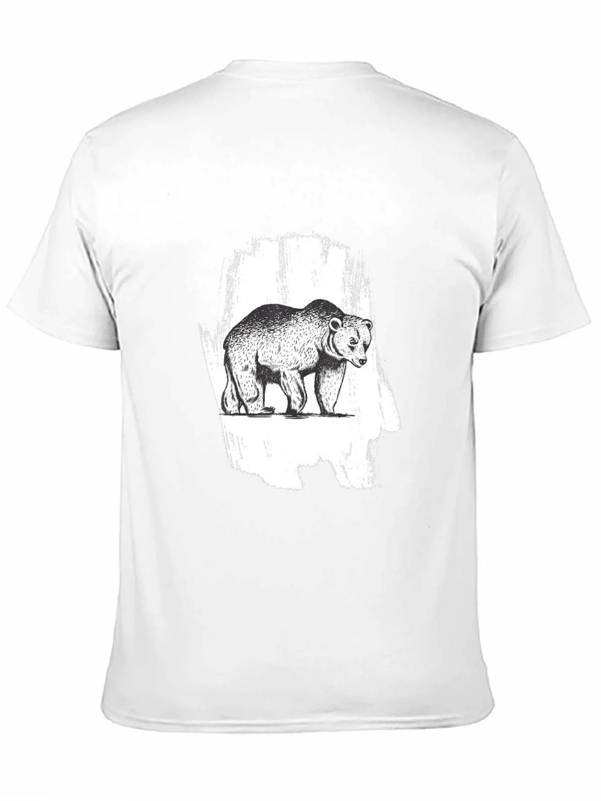 Bear Graphic Black T-Shirt - Nature Inspired Tee product image 10