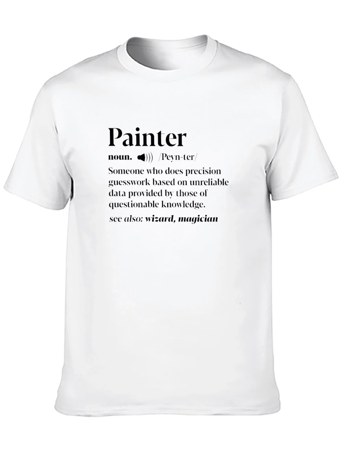 Painter Definition Novelty Graphic Tee product image 9