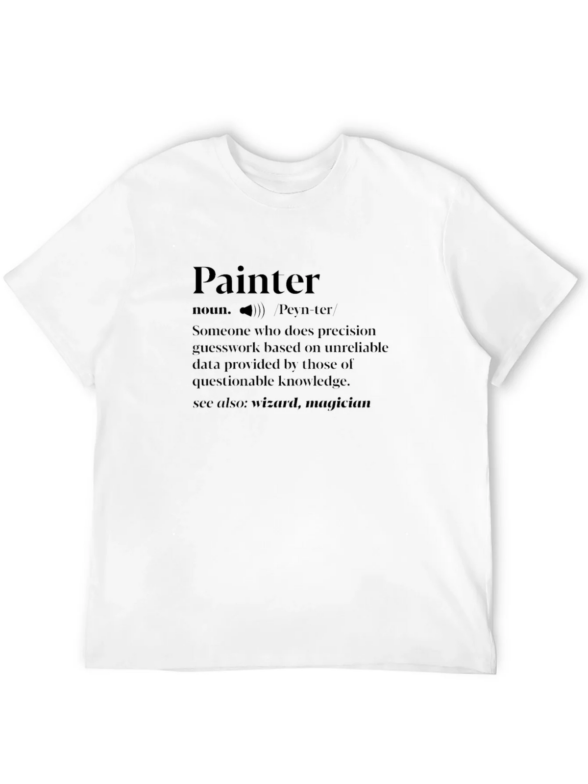 Painter Definition Novelty Graphic Tee product image 11