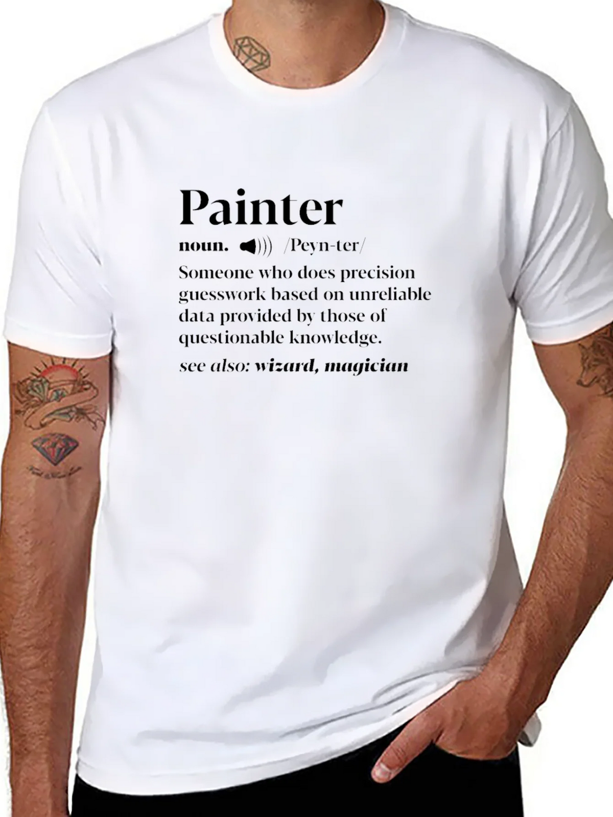 Painter Definition Novelty Graphic Tee product image 7
