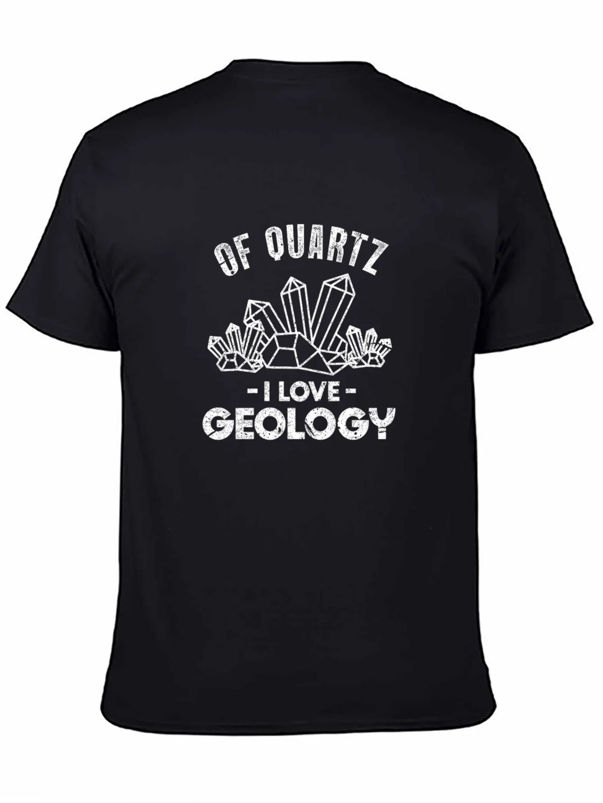 Of Quartz I Love Geology T-Shirt Funny Rock Collector Tee product image 4