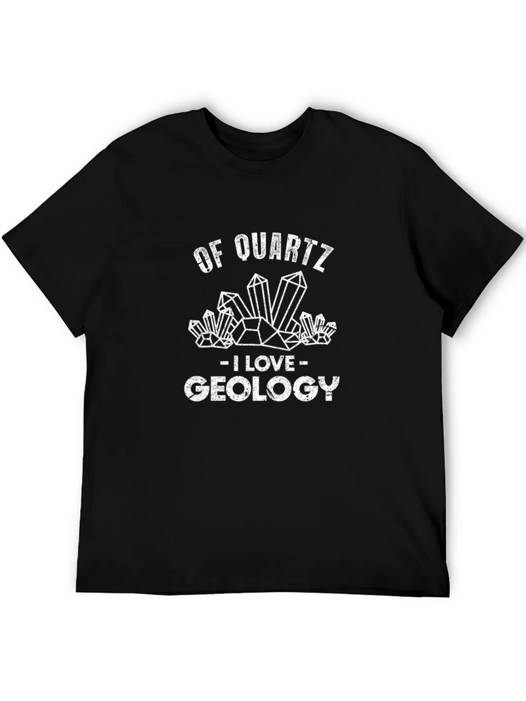 Of Quartz I Love Geology T-Shirt Funny Rock Collector Tee product image 5