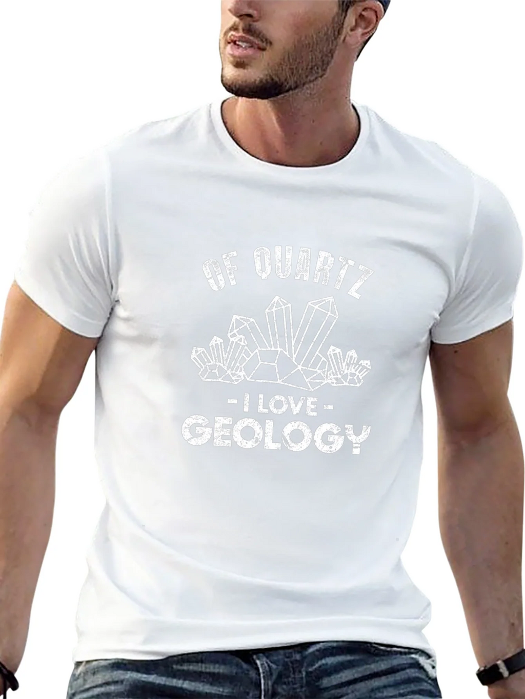 Of Quartz I Love Geology T-Shirt Funny Rock Collector Tee product image 12