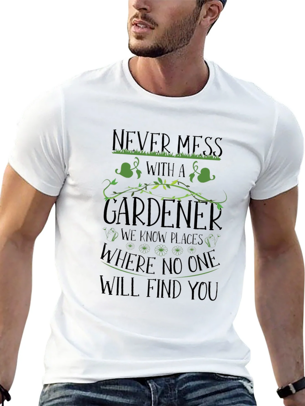 Gardeners Revenge Tee - Never Mess With a Gardener T-Shirt product image 12