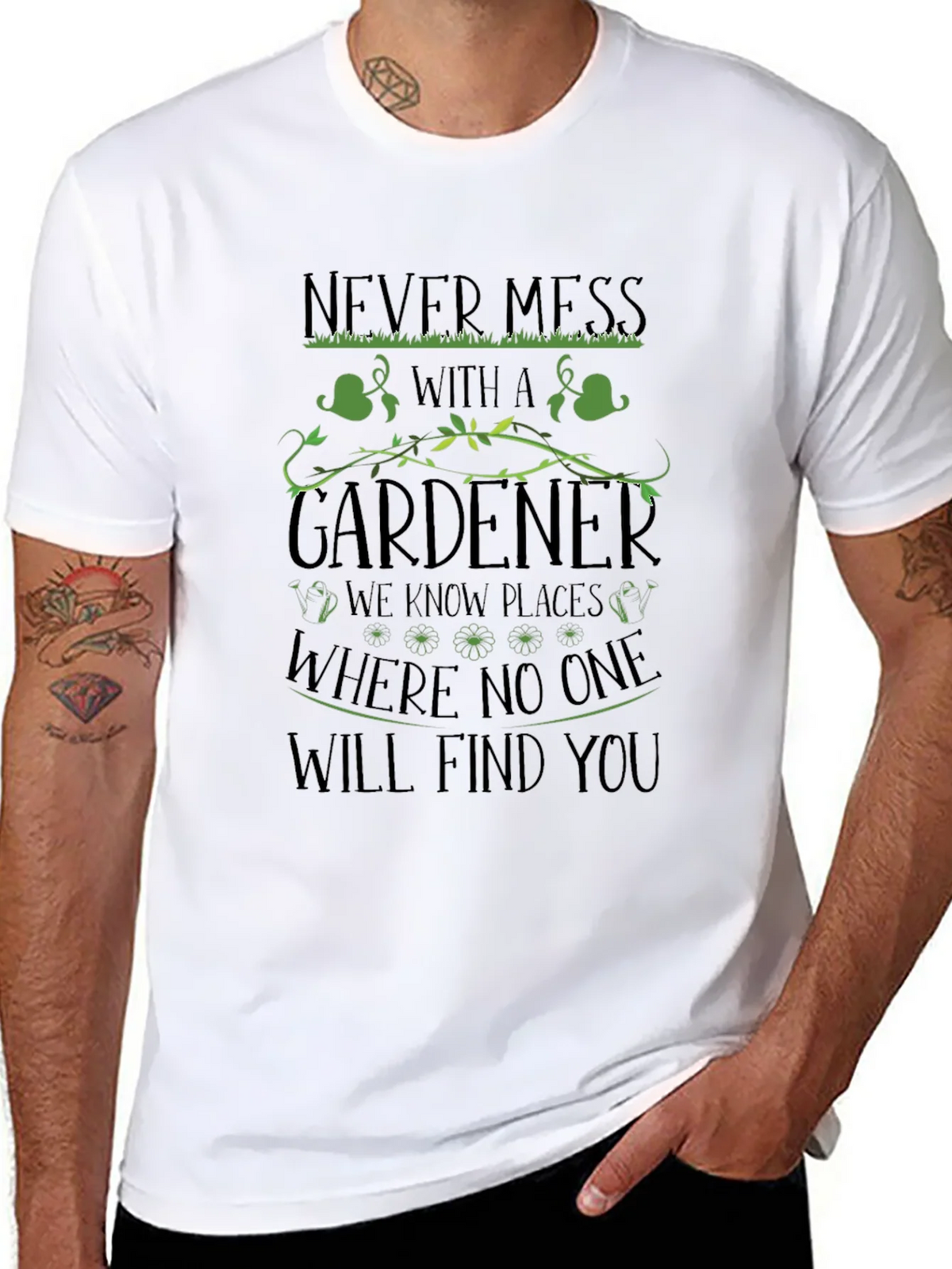 Gardeners Revenge Tee - Never Mess With a Gardener T-Shirt product image 7